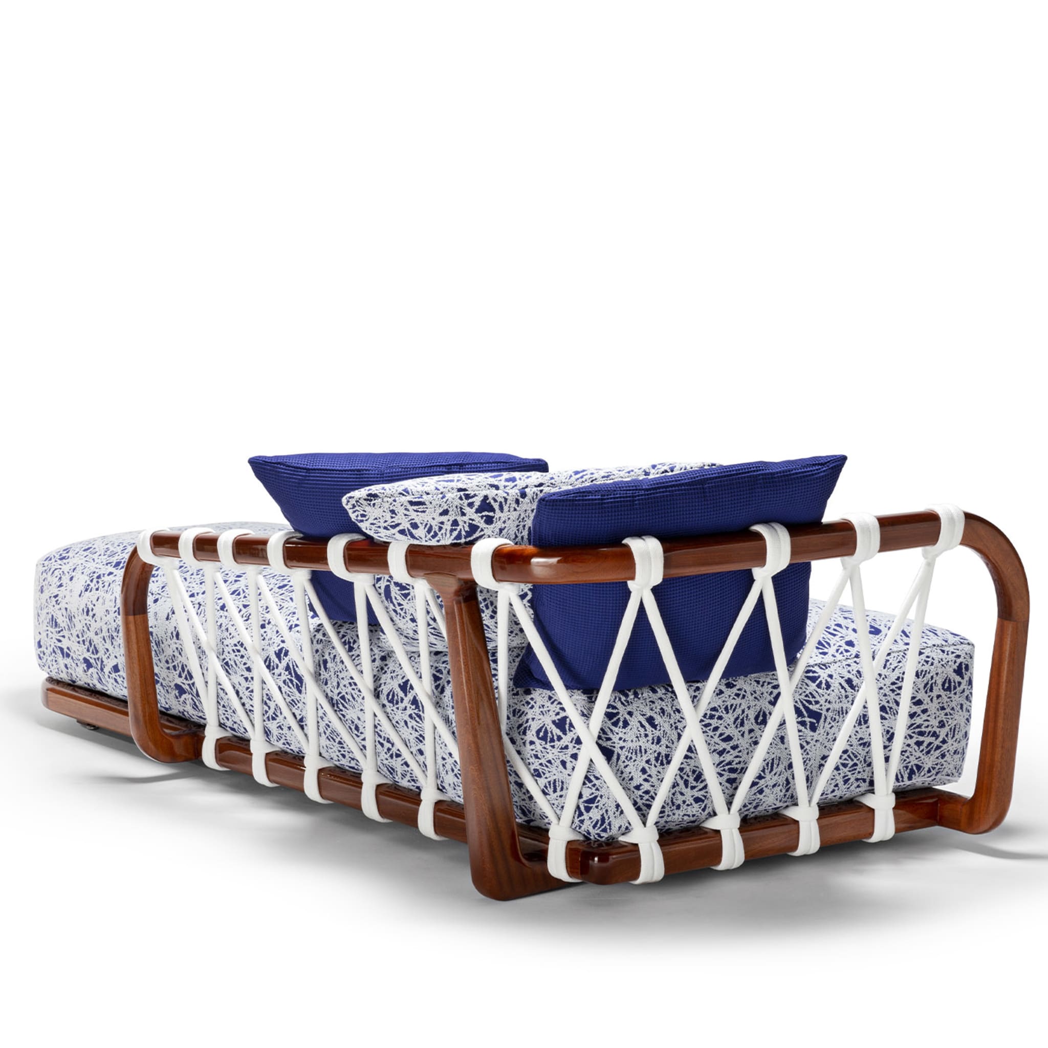 Sunset Basket Blue & White End Element by Paola Navone & AMP - Alternative view 1