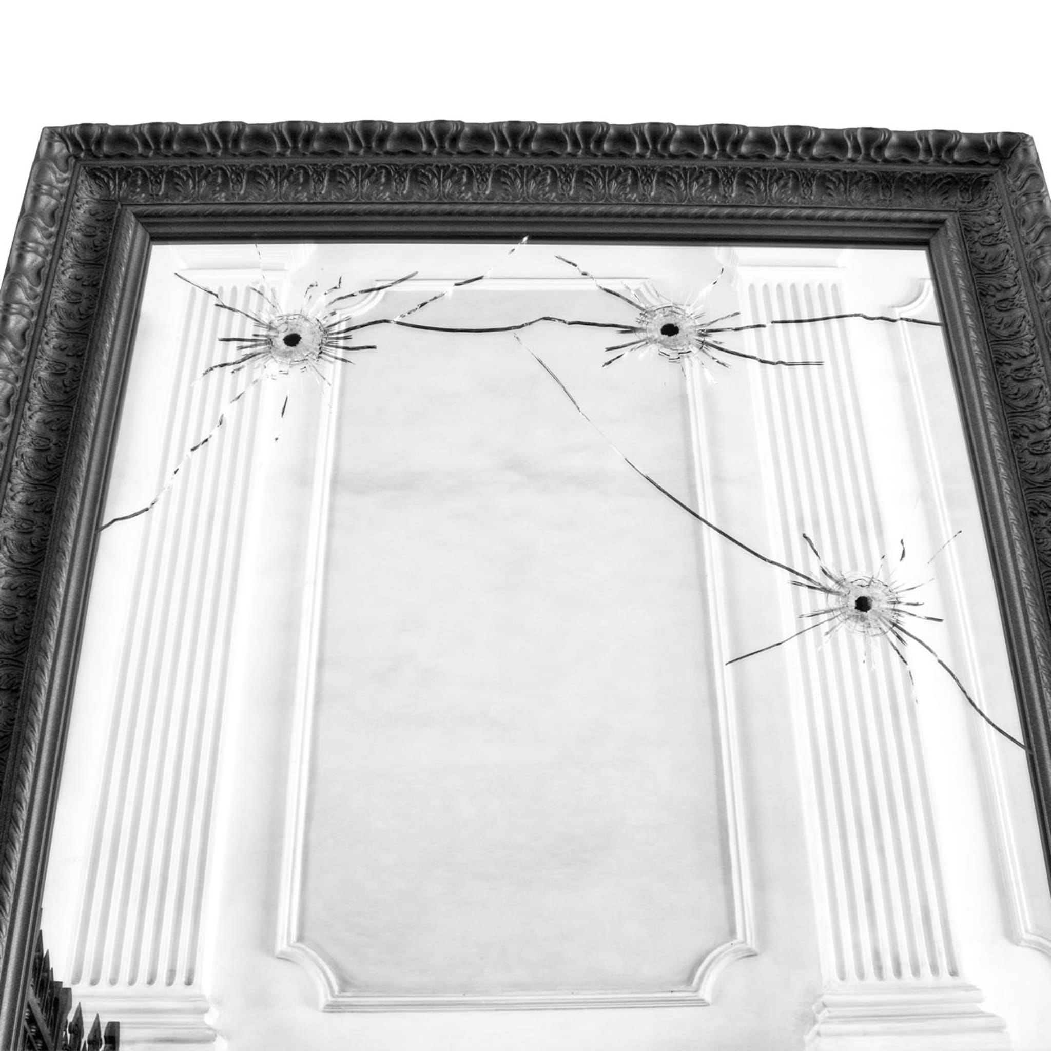 Seven Years Gray Rectangular Wall Mirror - Alternative view 3