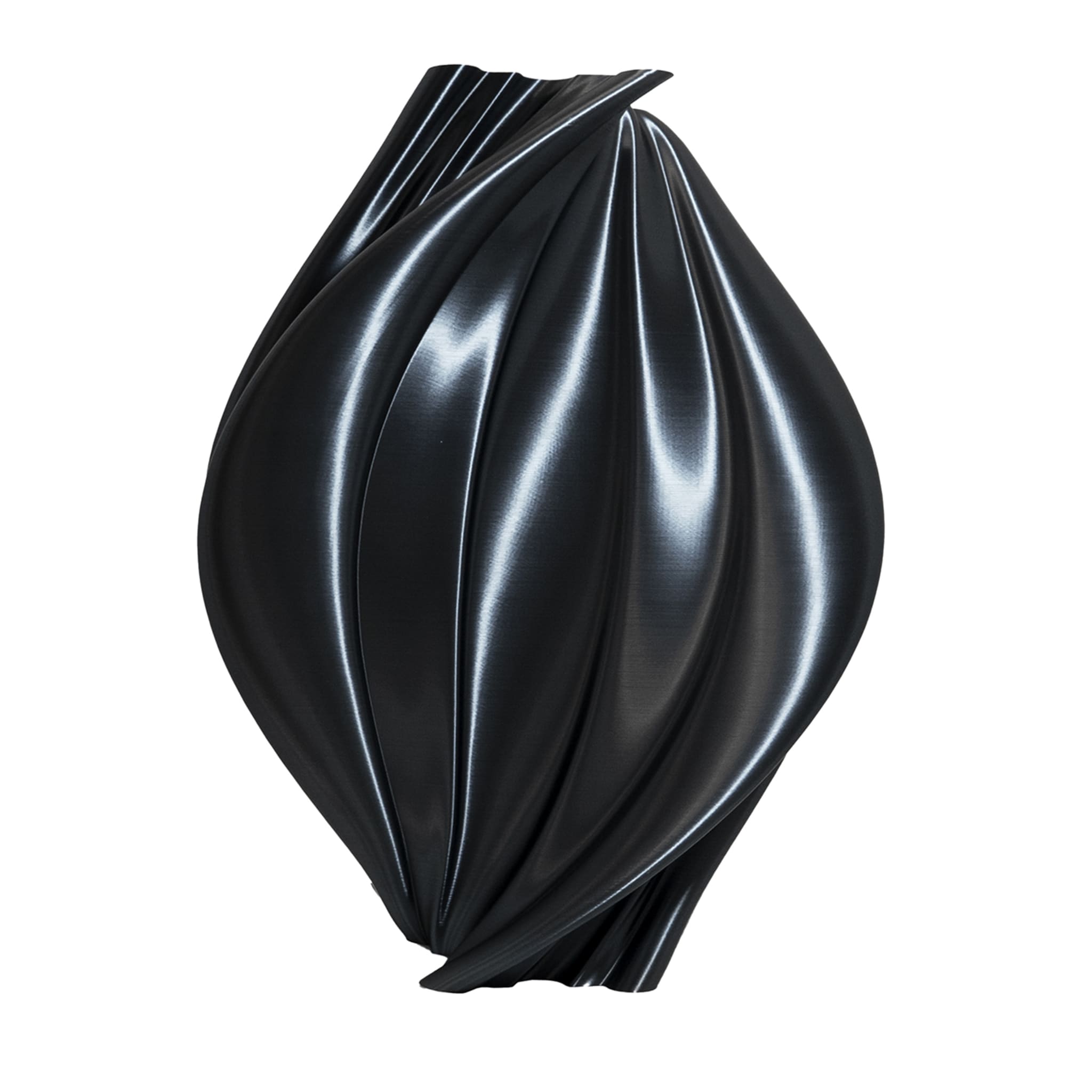 Vase noir Damocle-Sculpture - Vue principale