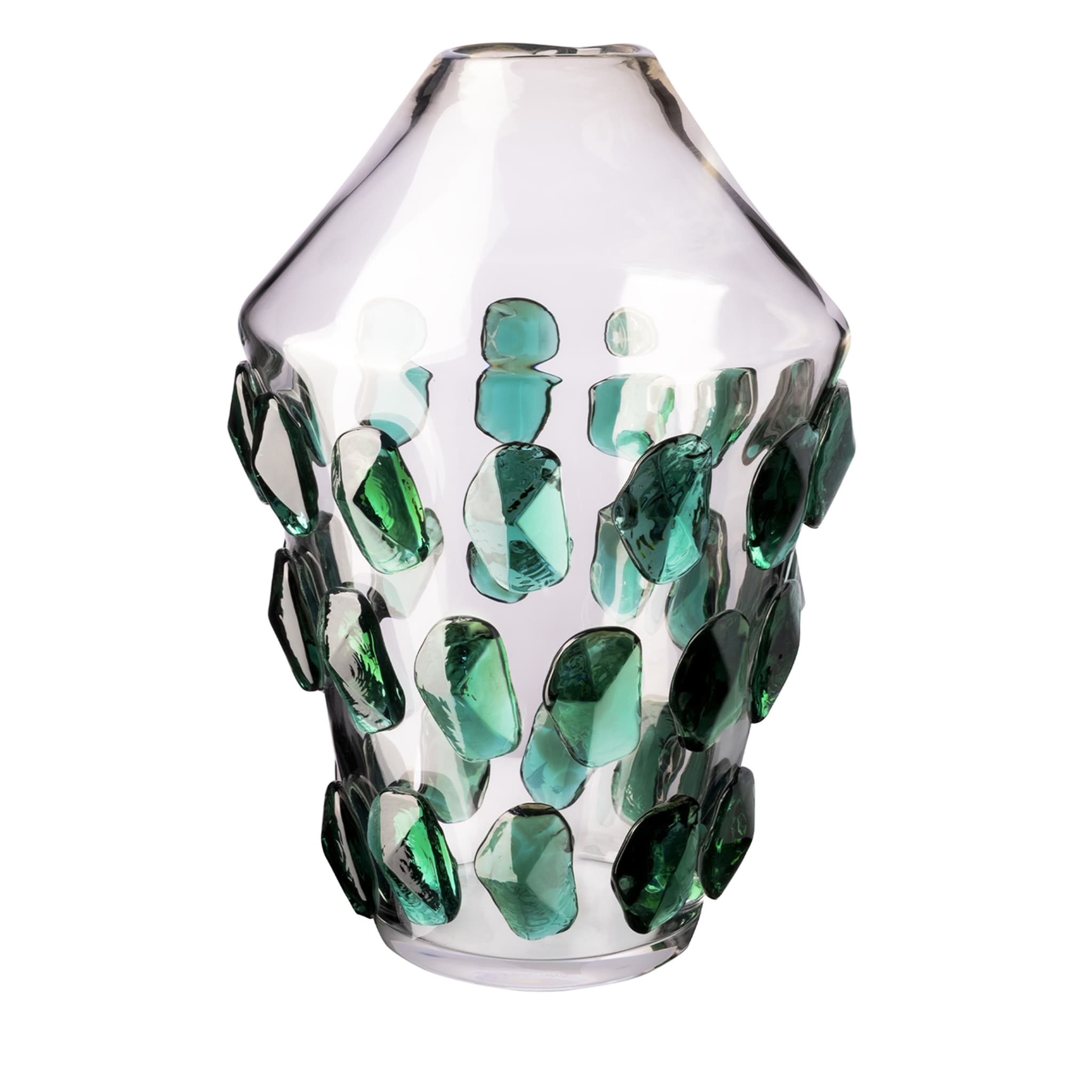 Gemmato Crystal Vase by Carlo Moretti - Main view