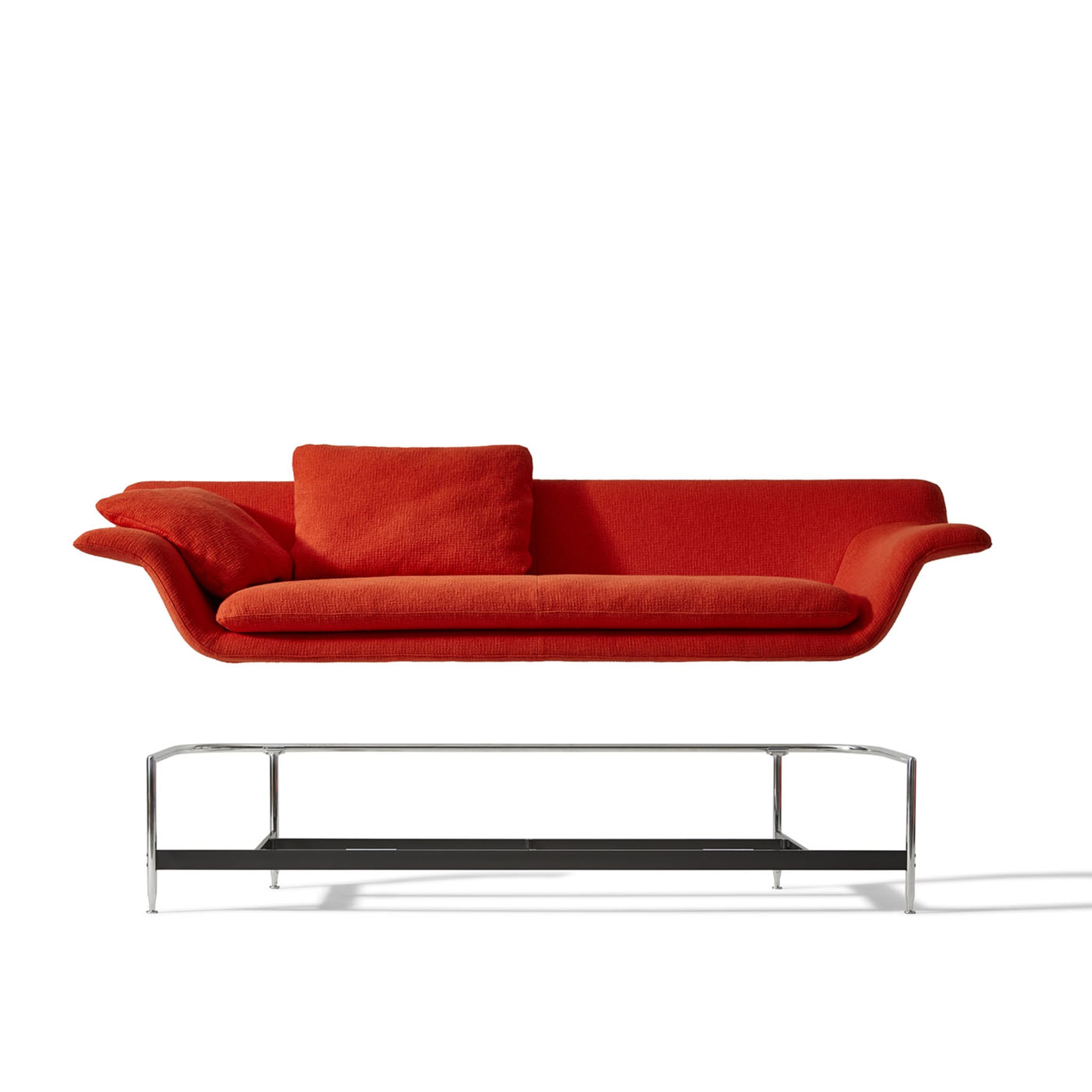 Esosoft 3-Seater Orange Sofa by Antonio Citterio - Alternative view 5