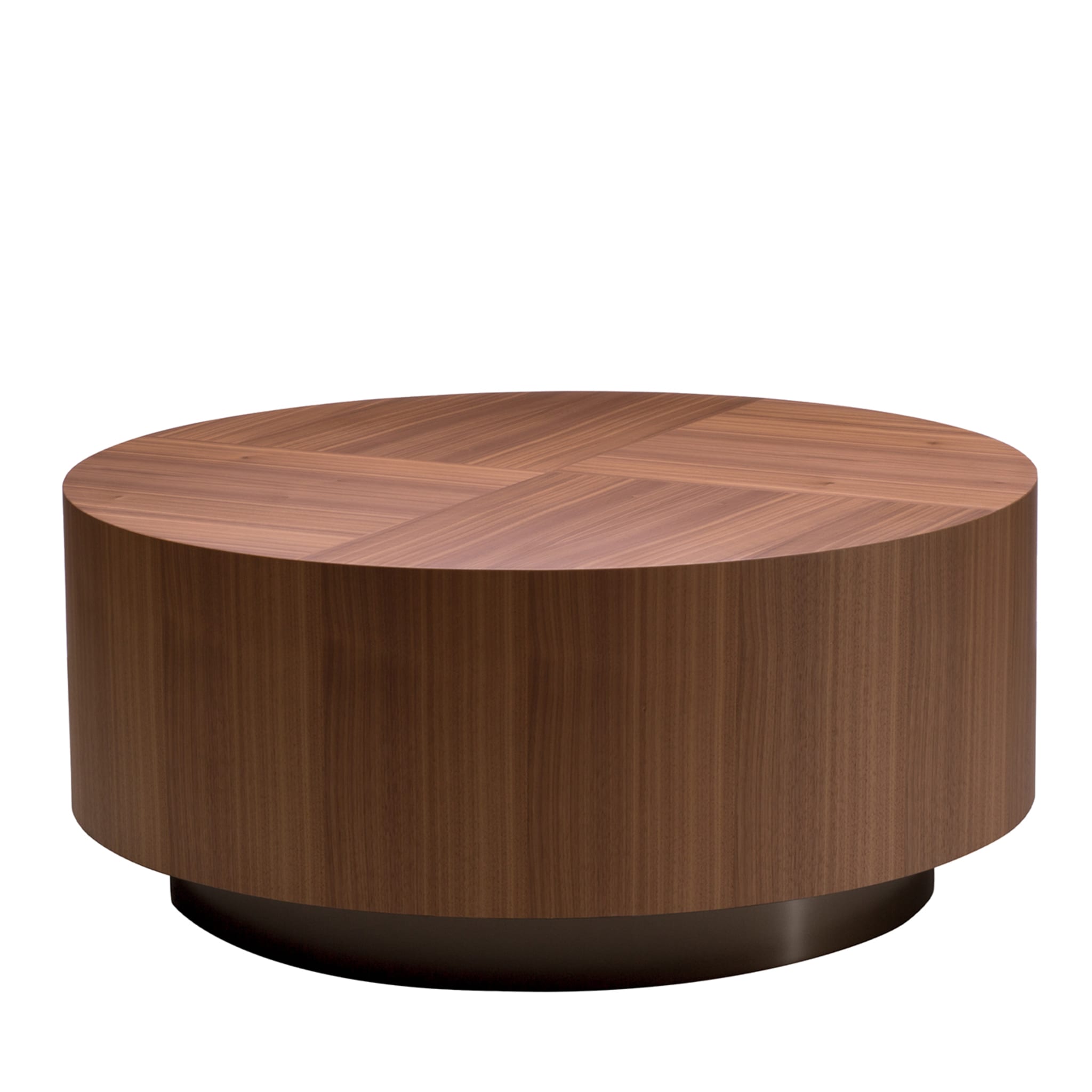 Geometric Cylindrical Canaletto Coffee Table - Main view