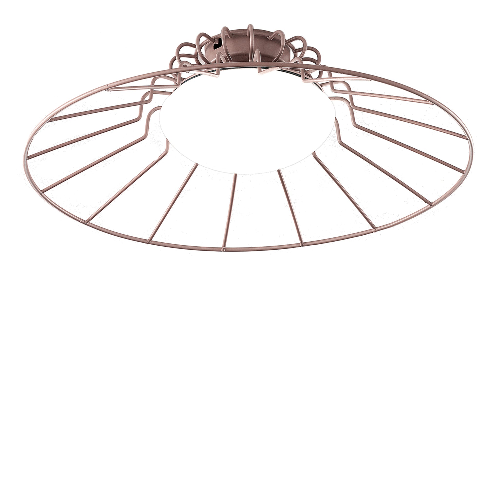 Sunrise Large Taupe Ceiling Lamp - Main view