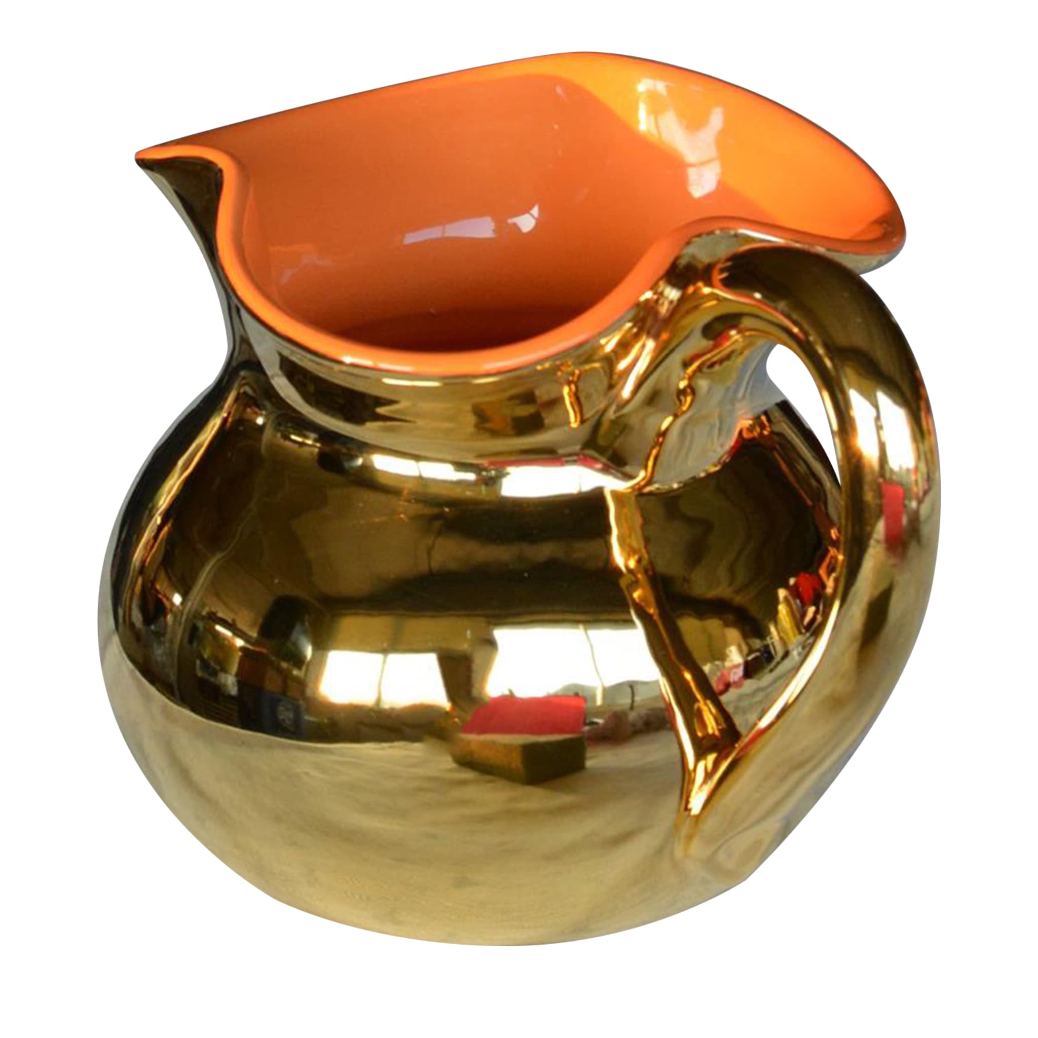 Torcello Gold &amp; Orange Krug - Hauptansicht