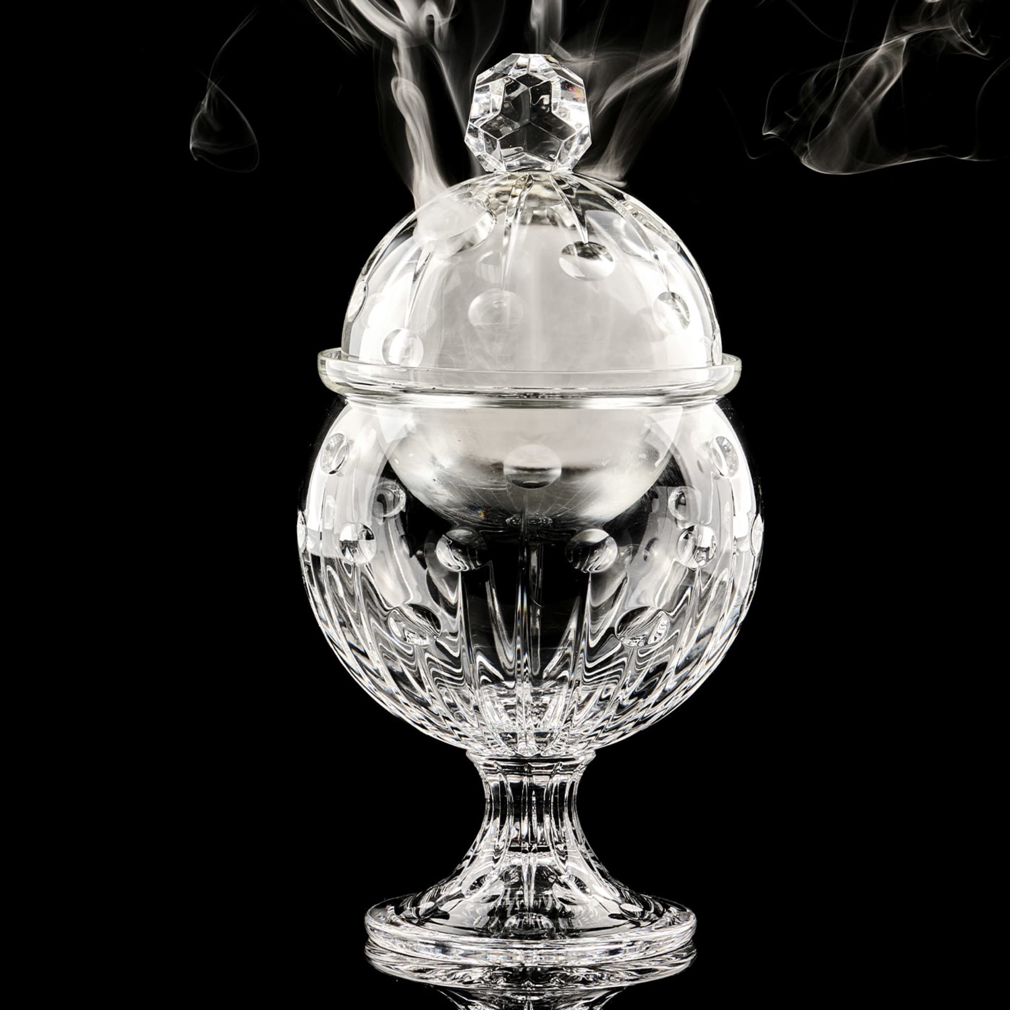 Baba clear incense burner - Alternative view 1