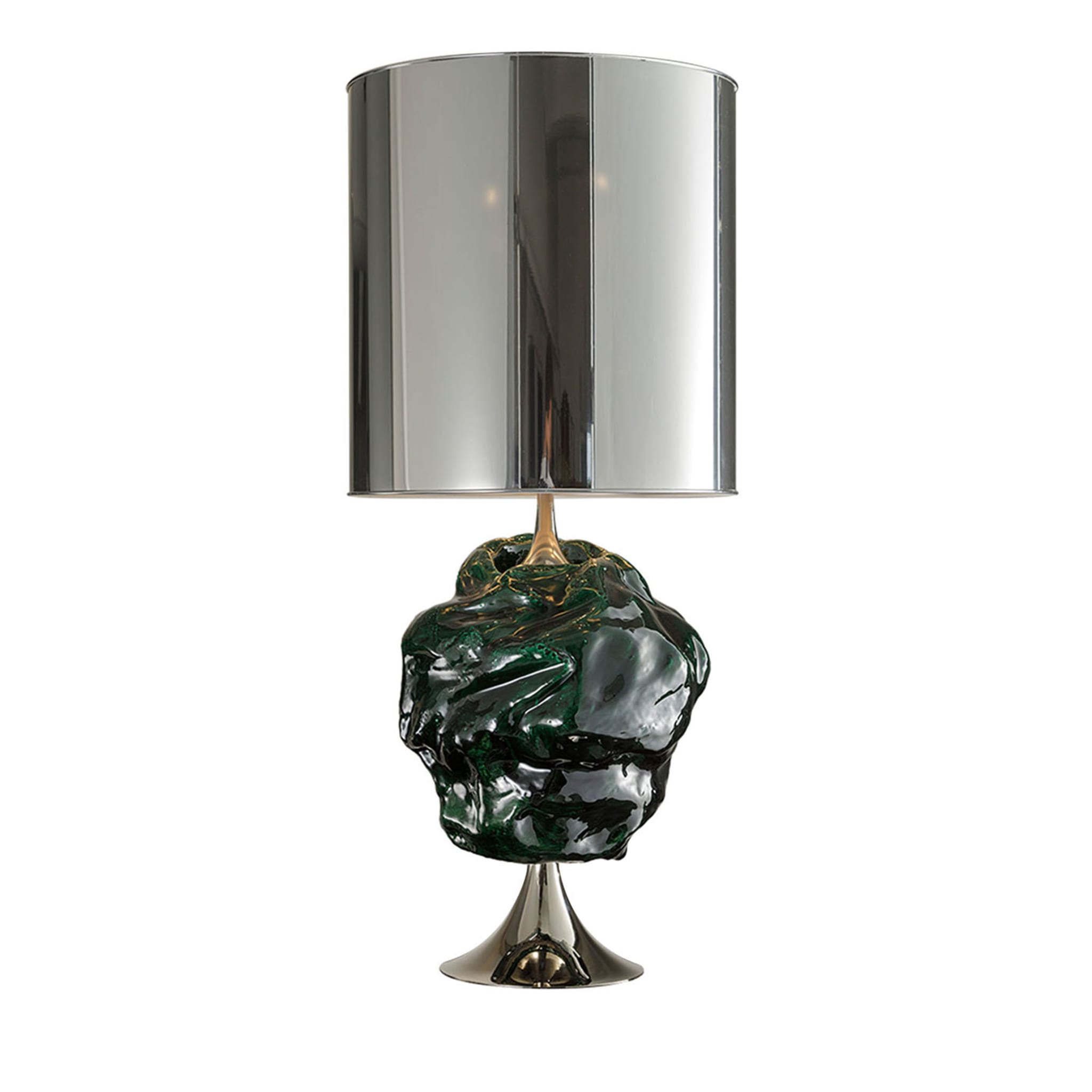 CL2120/AR Green & Silvery Table Lamp - Main view