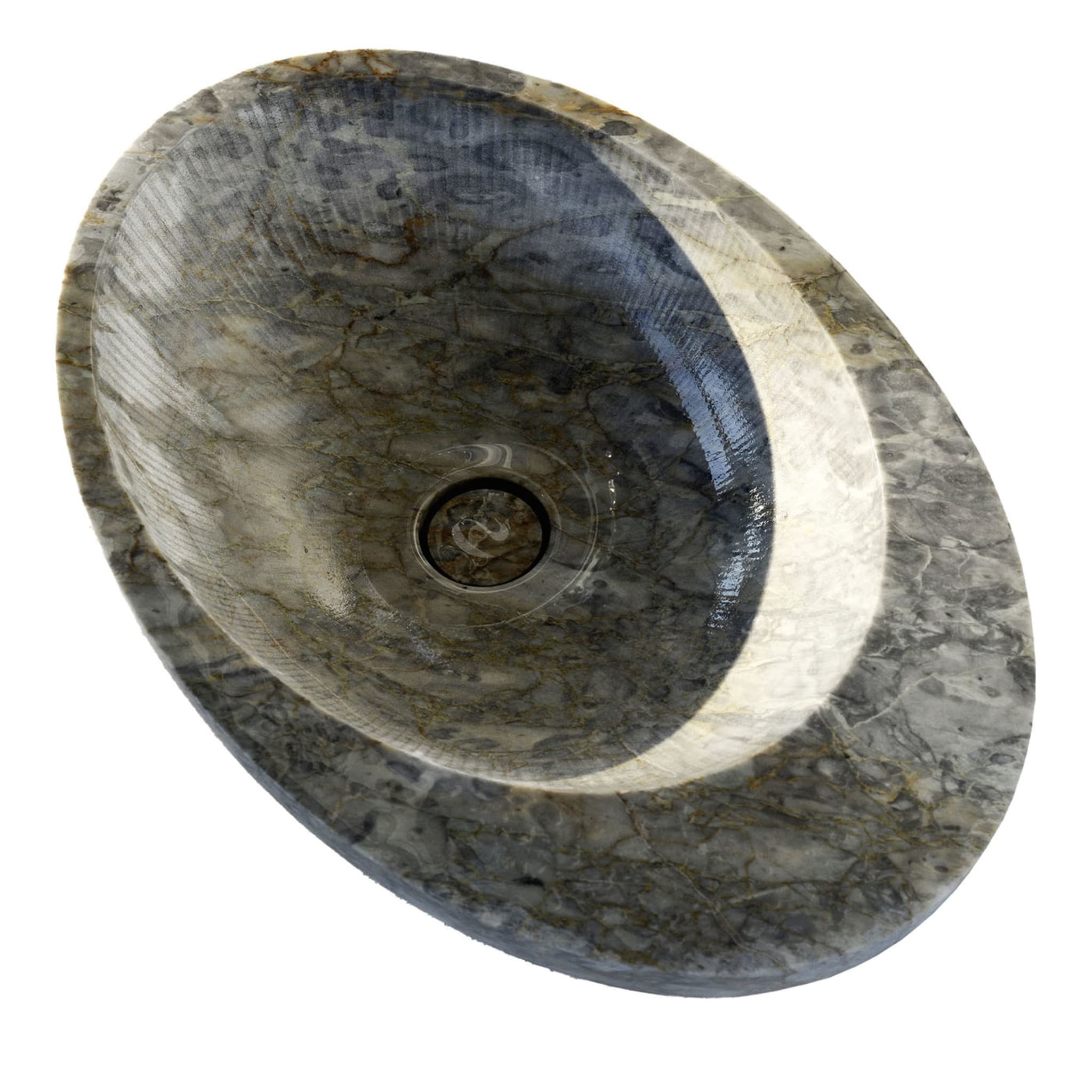 Oval Large Marble Sink - Main view