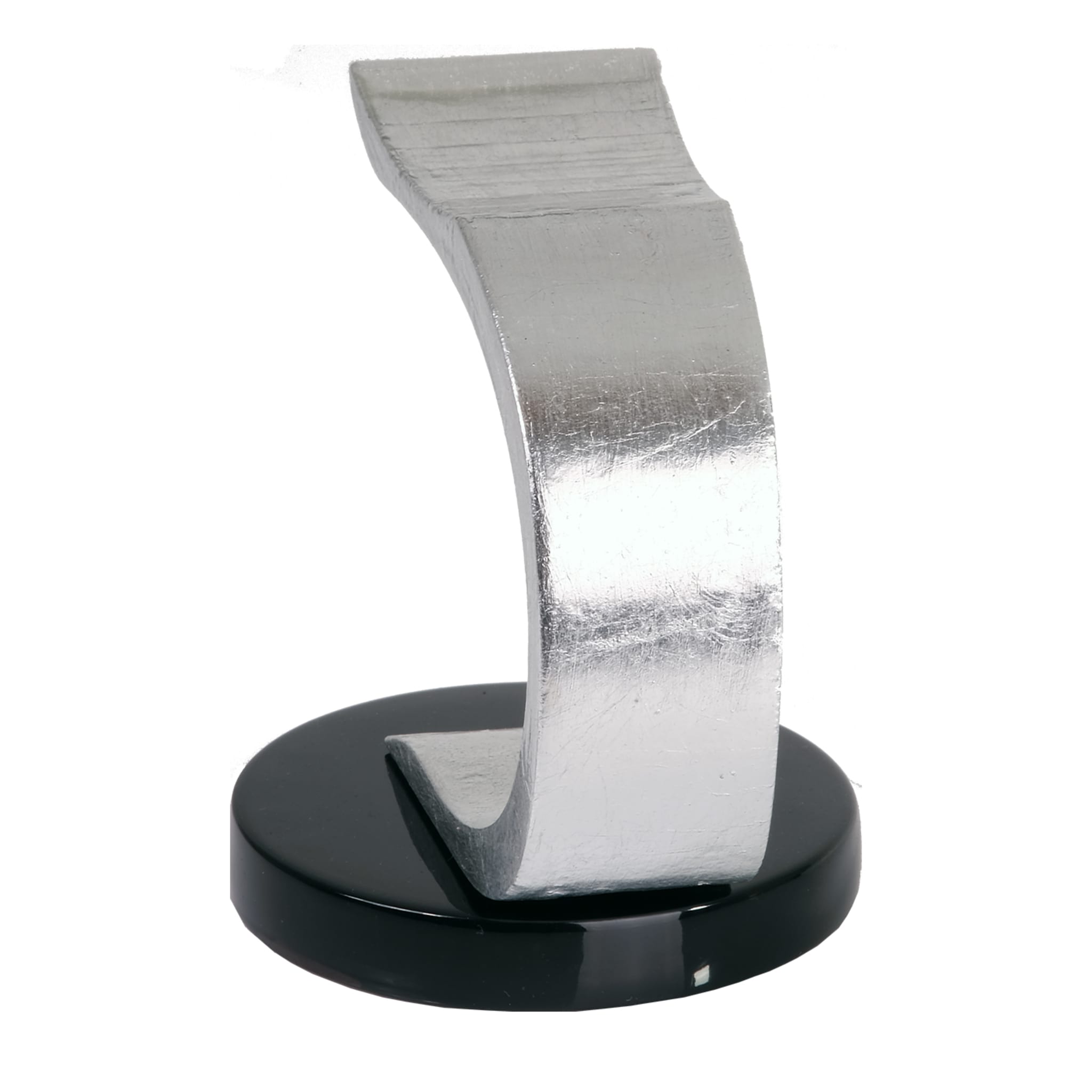 MT Silver Leaf and Black Resin Watch Stand - Alternative view 4