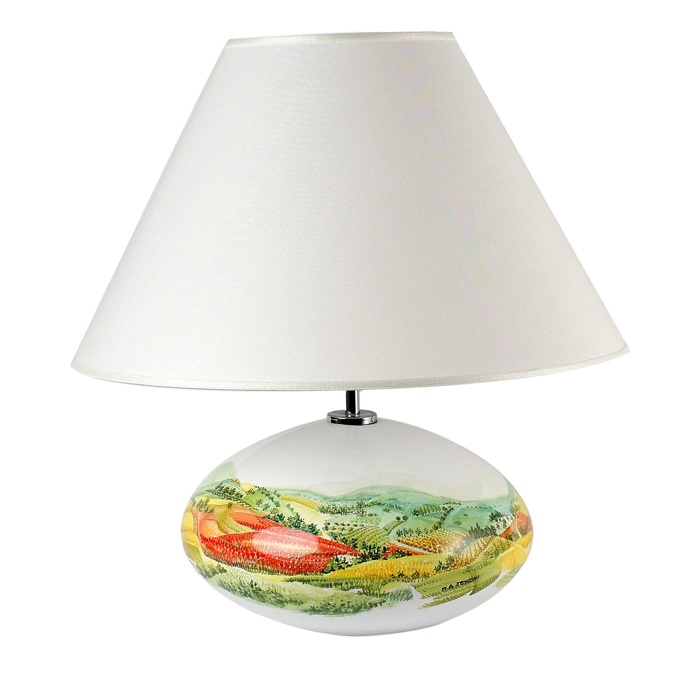 Paesaggio Table Lamp by Maria Antonietta Taticchi - Materia Ceramica