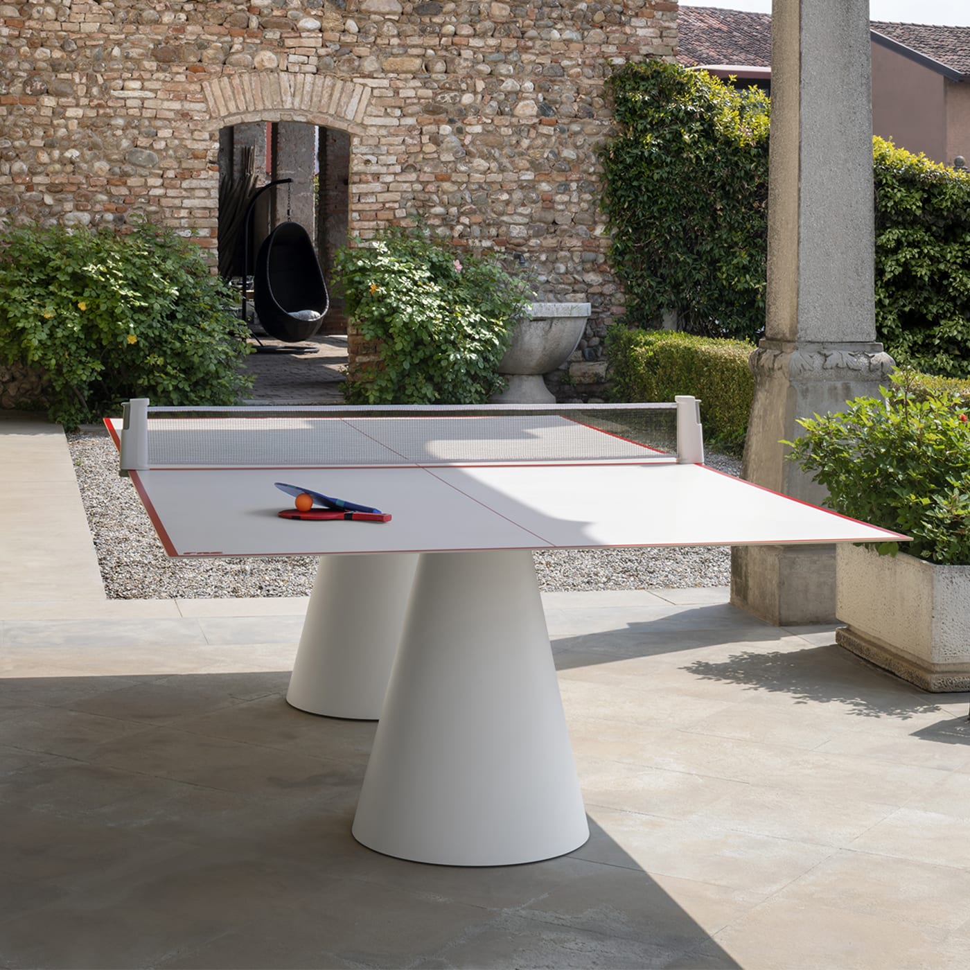 GRASSHOPPER OUTDOOR Rectangular Ping pong table By FAS Pendezza
