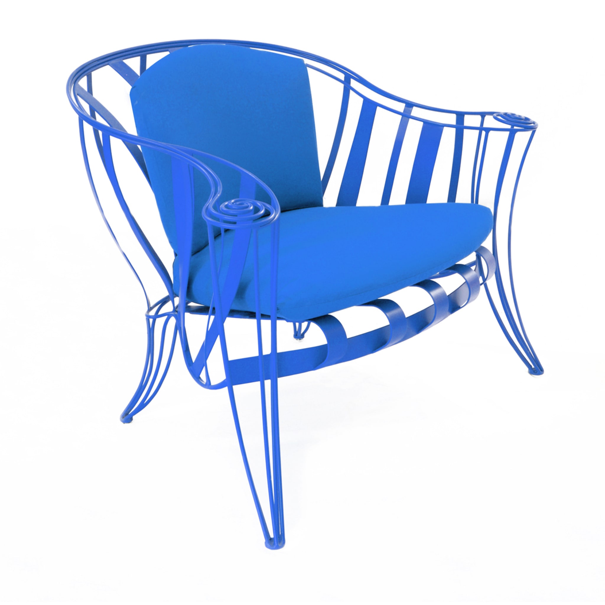 Opus Garden Blue Armchair by Carlo Rampazzi - Alternative view 1