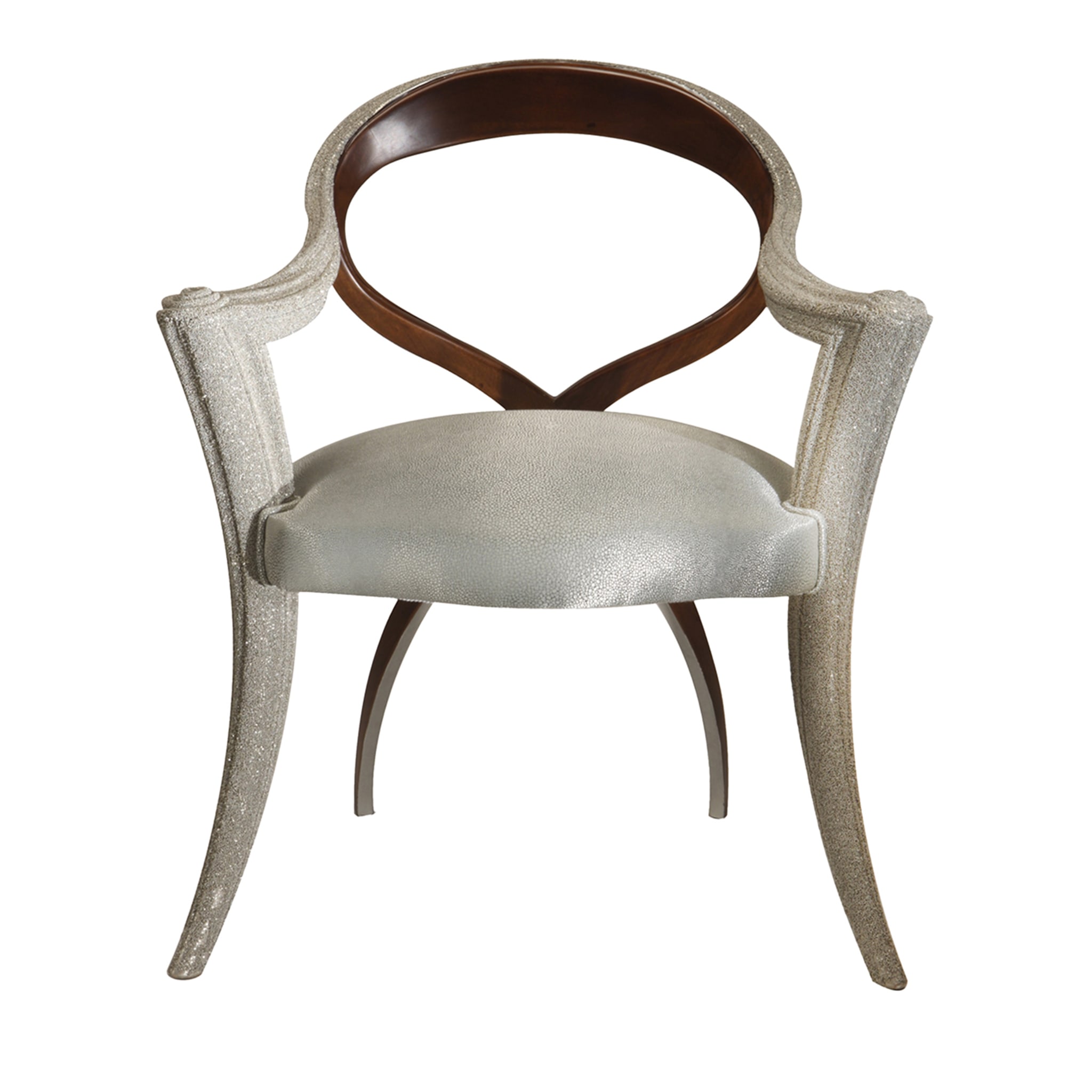 Opus Futura White Caviar Chair by Carlo Rampazzi - Main view