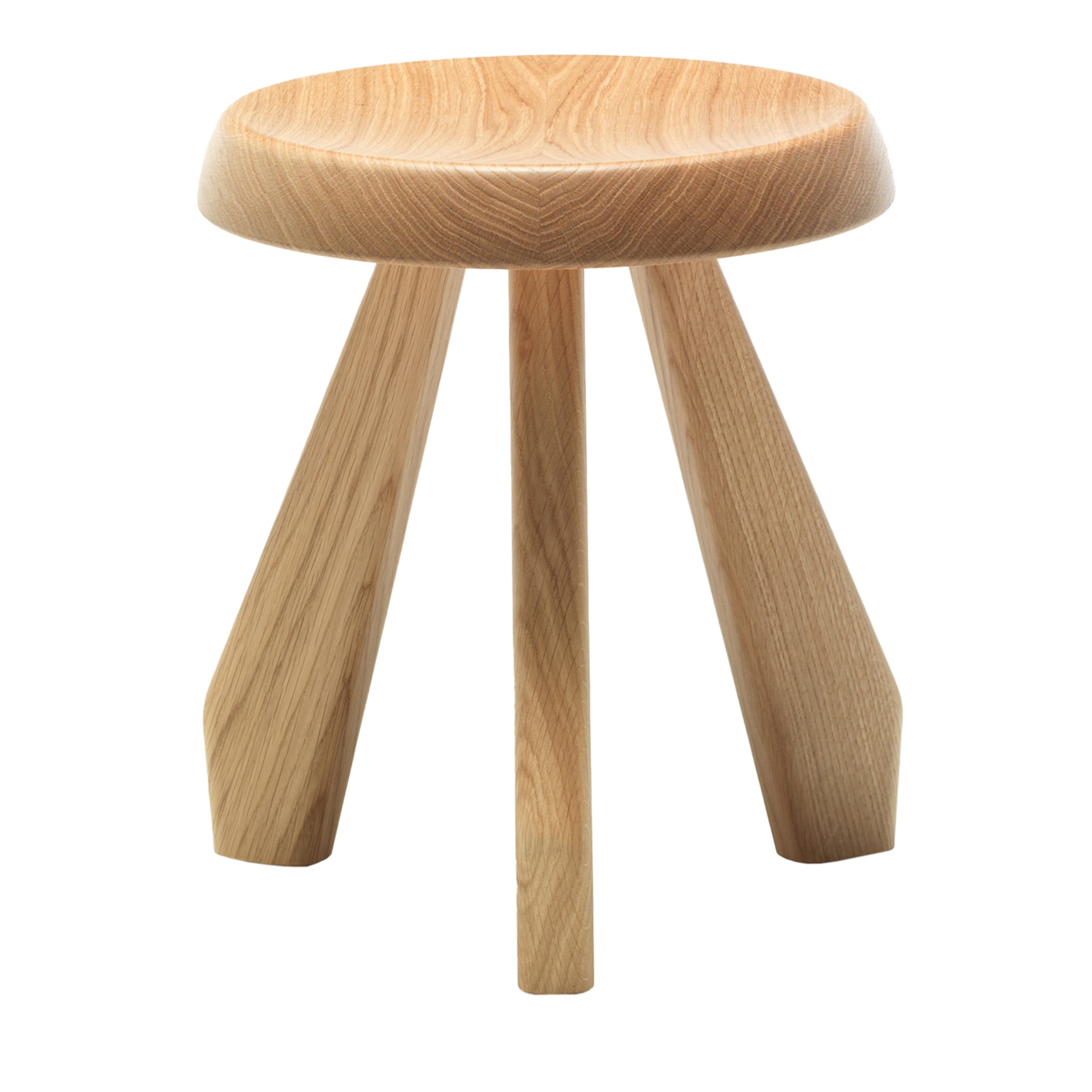 Tabouret Méribel by Charlotte Perriand - Natural Oak - Main view