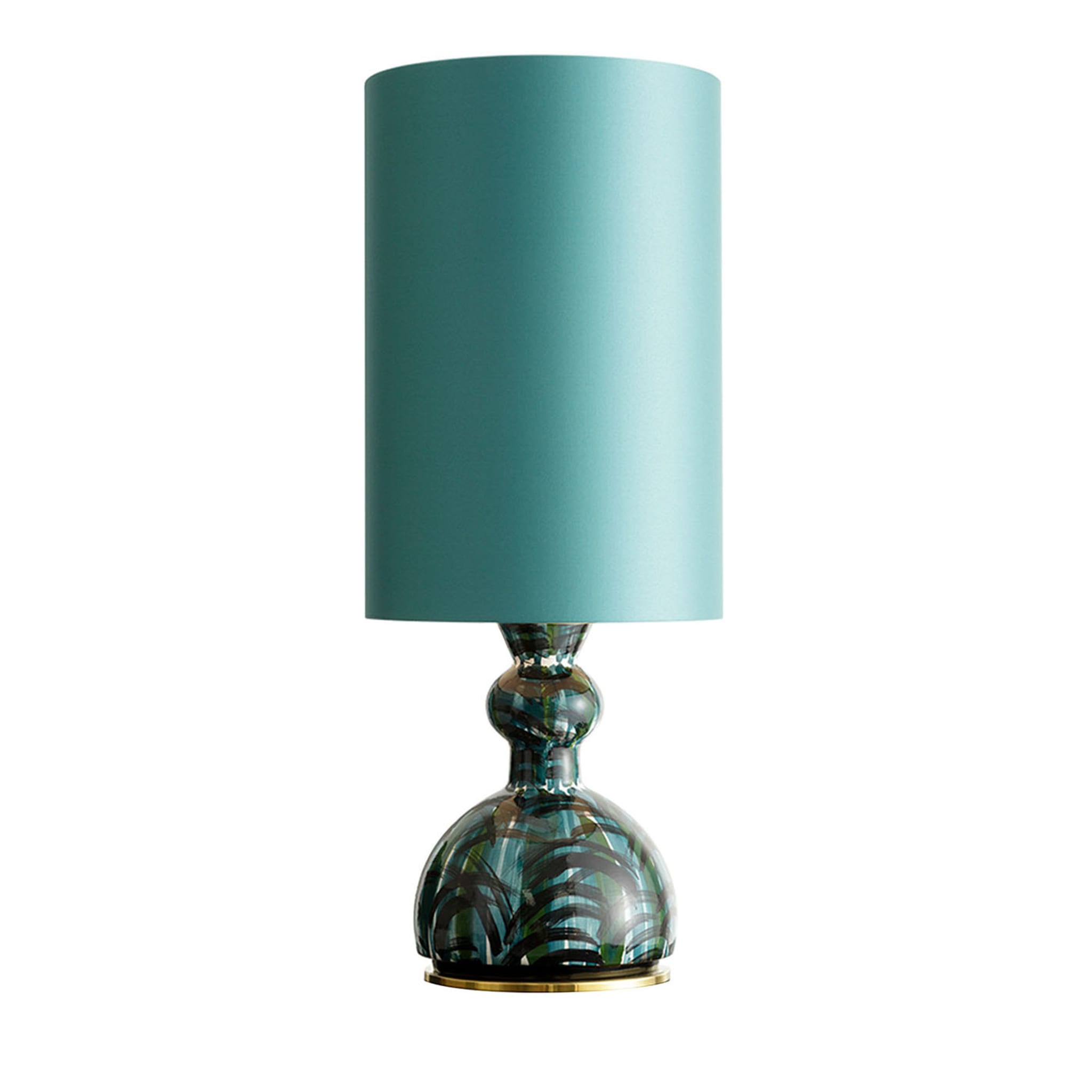 CL2123/D/V Allegra Green & Turquoise Table Lamp - Main view