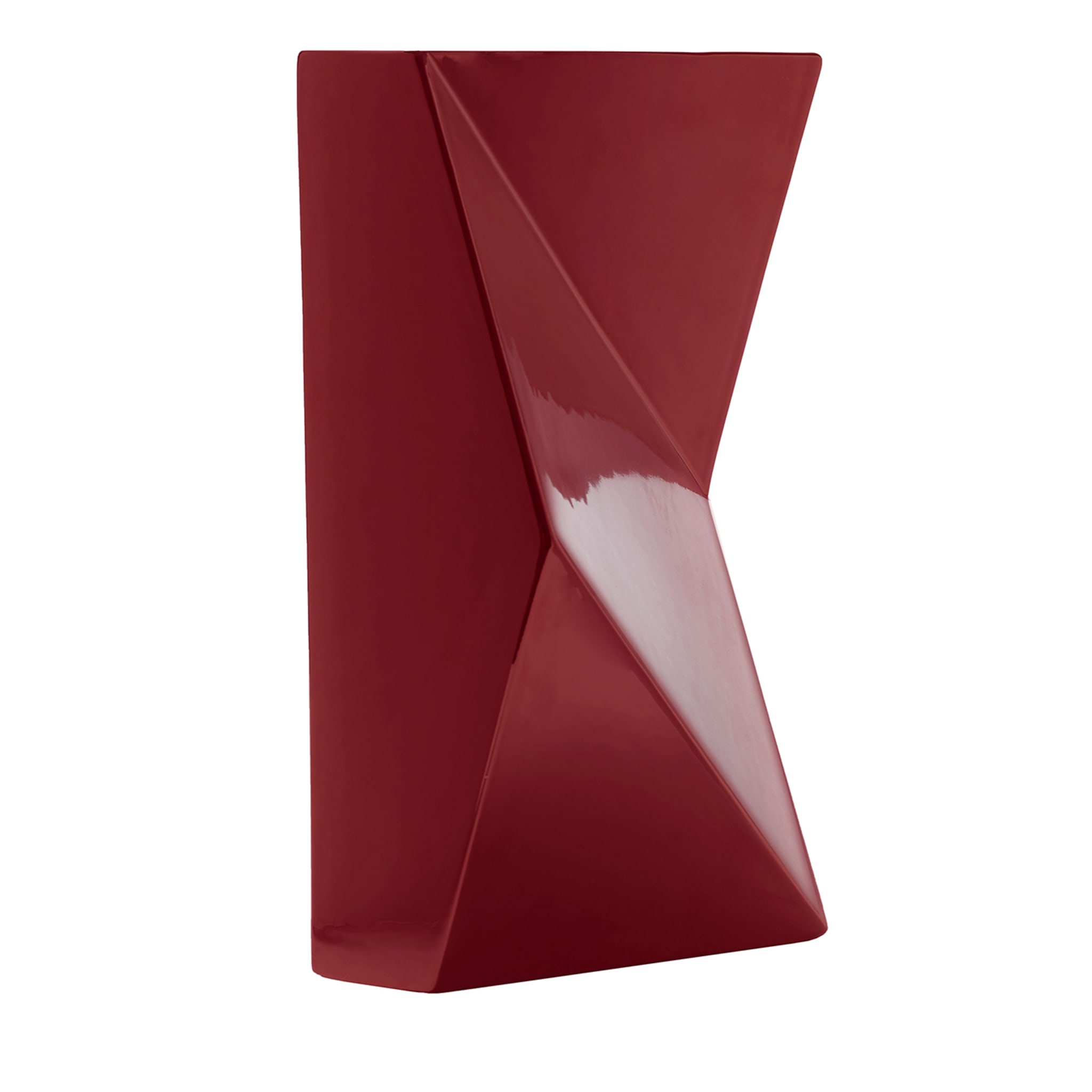Red Verso Vase by Antonio Saporito - Main view