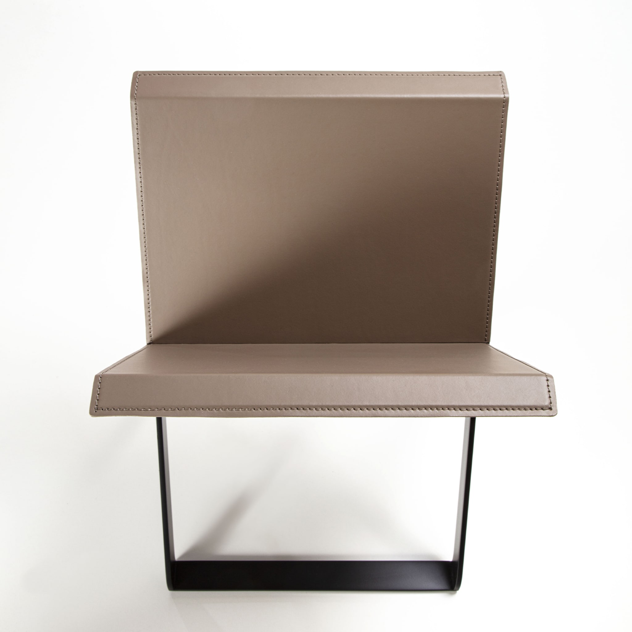 Crossover X-Shaped Taupe Magazine Rack - Alternative view 5