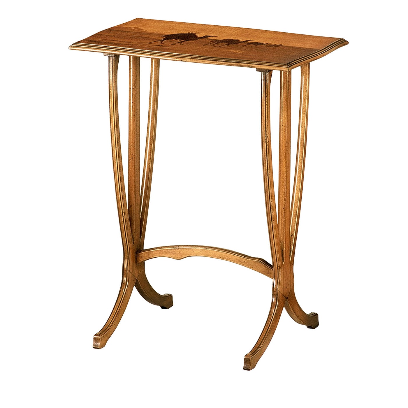 French Art Nouveau-Style Side Table by Emile Gallè #6 - Cugini Lanzani