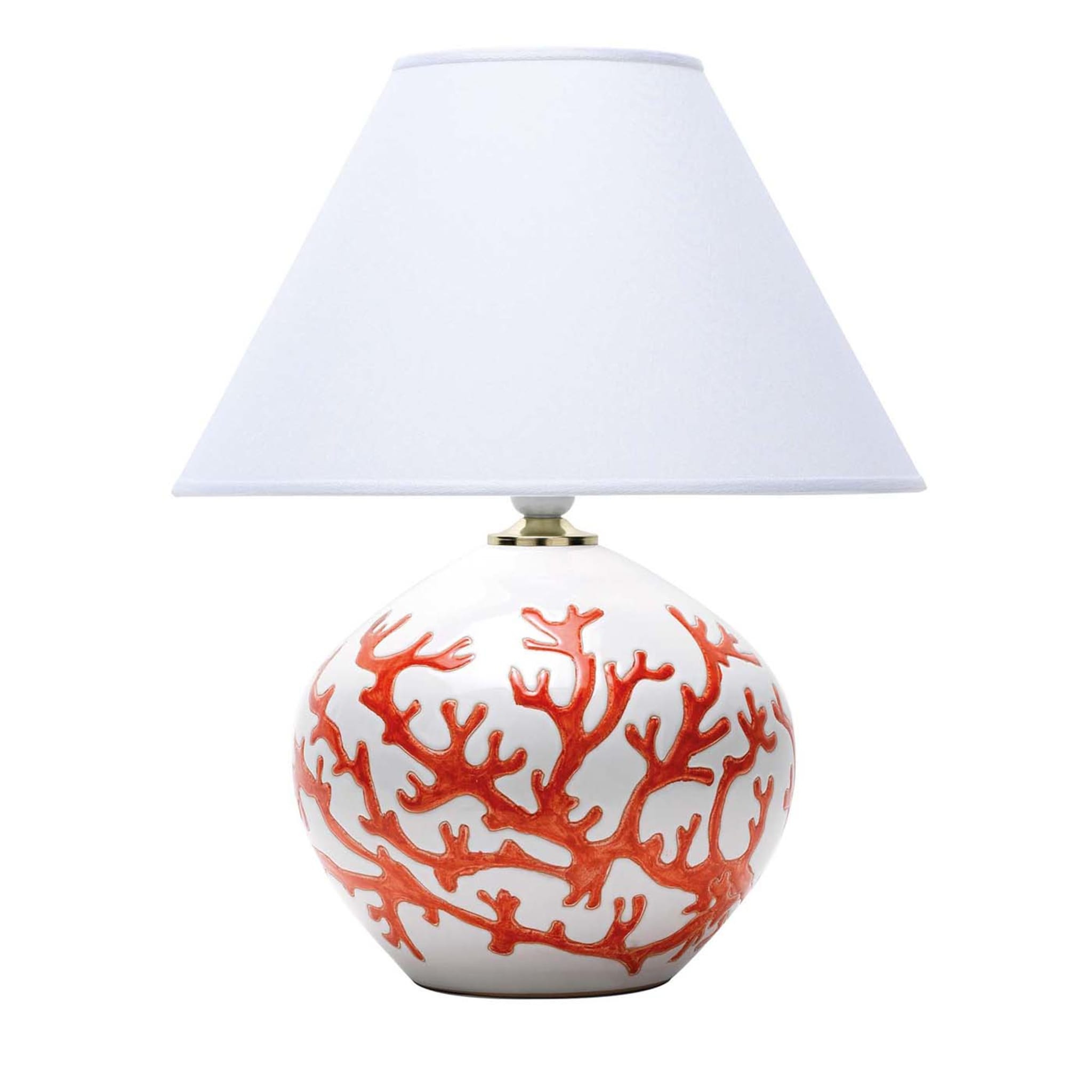Lámpara de sobremesa con base de gota Corallo Rosso - Vista principal