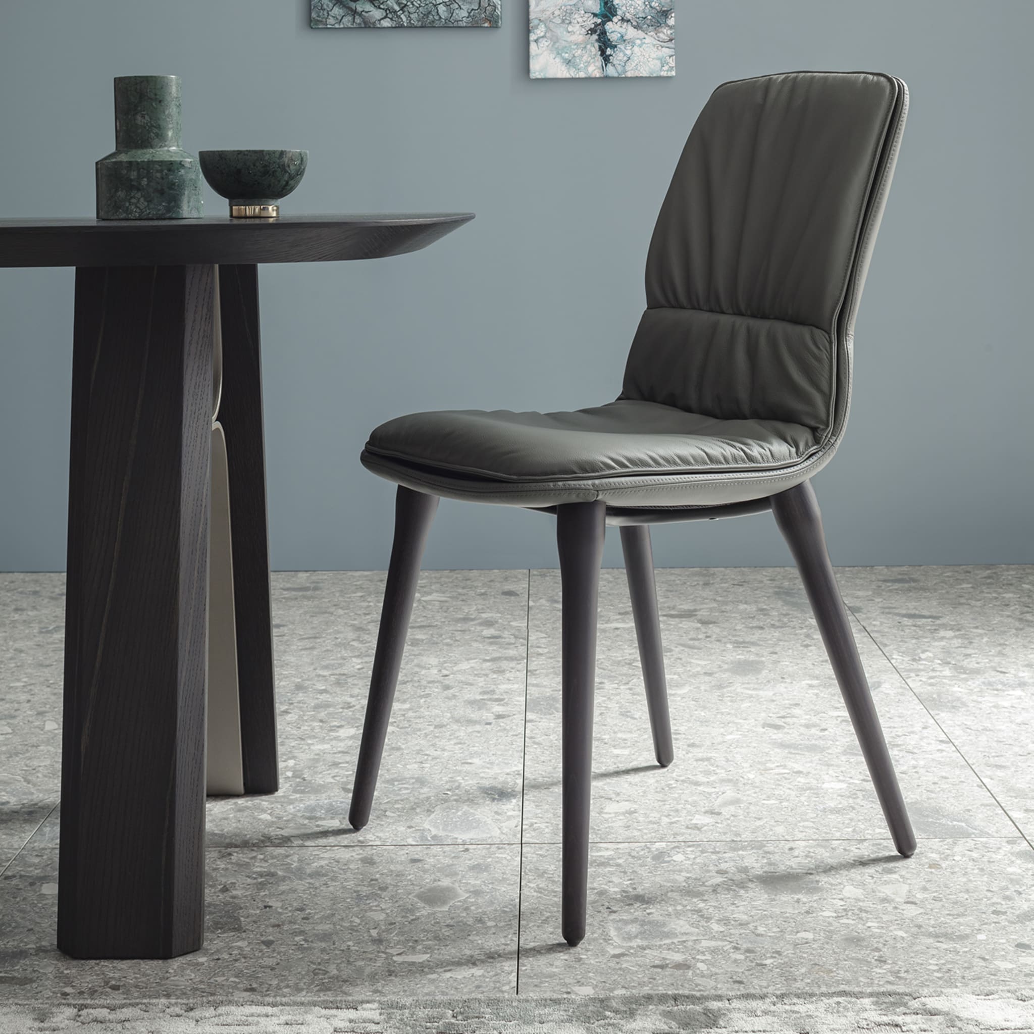 Coco Anthracite-Gray Chair - Alternative view 5