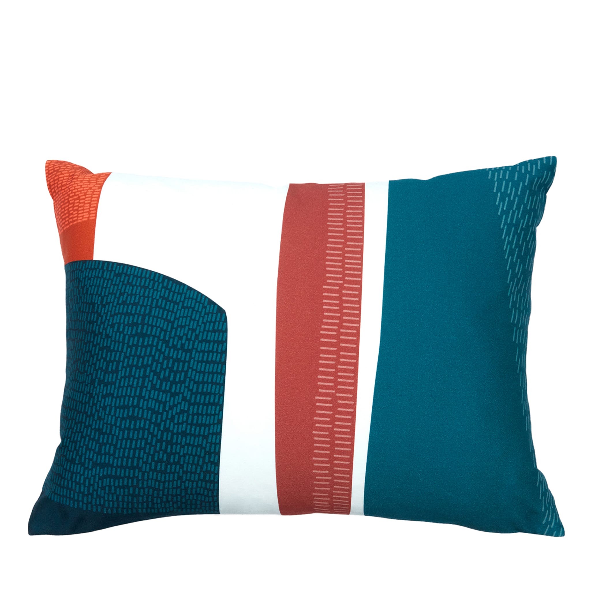 Sonia Set of 2 Rectangular Polychrome Cushions #4 - Main view