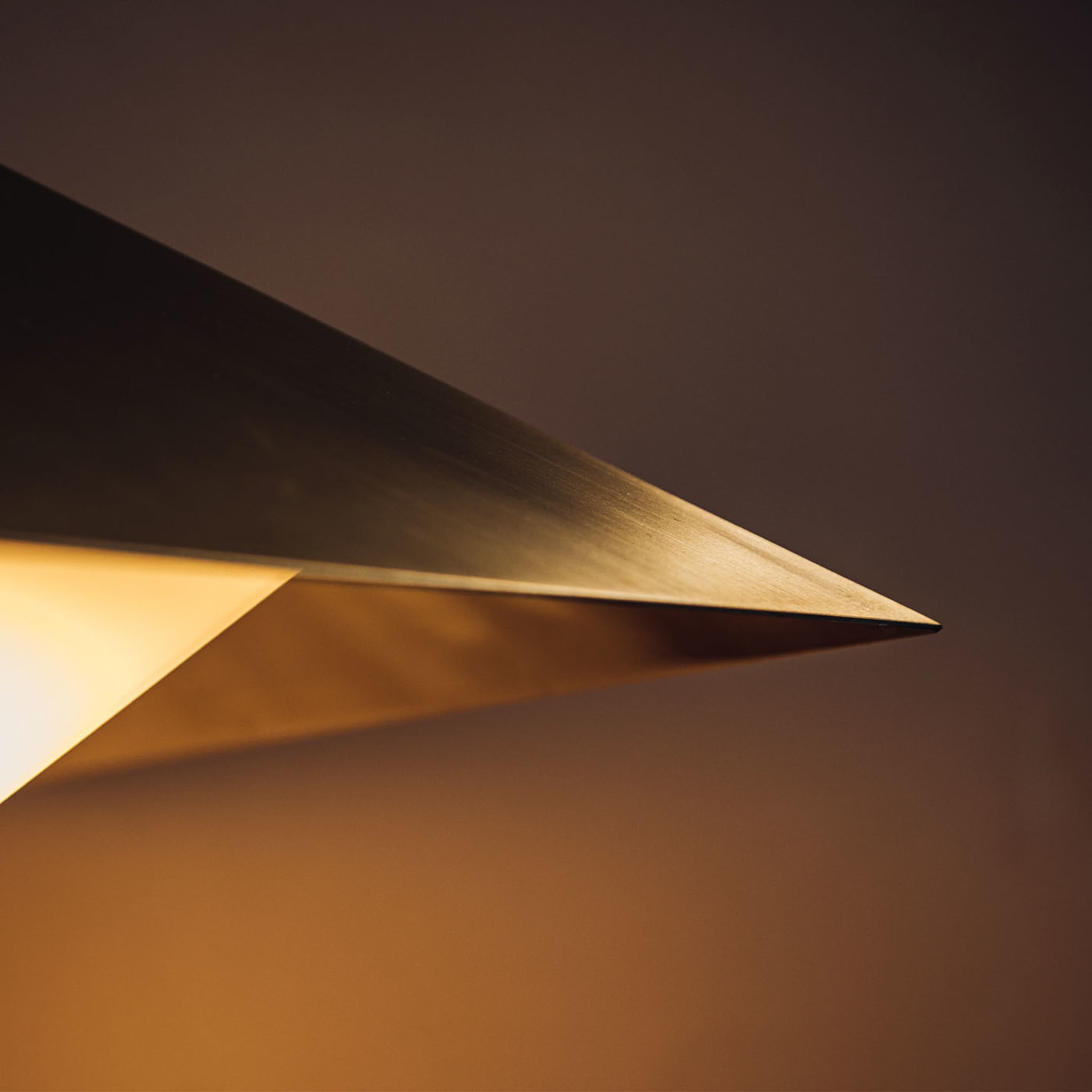 Octa Brushed Brass Table Lamp - Alternative view 2