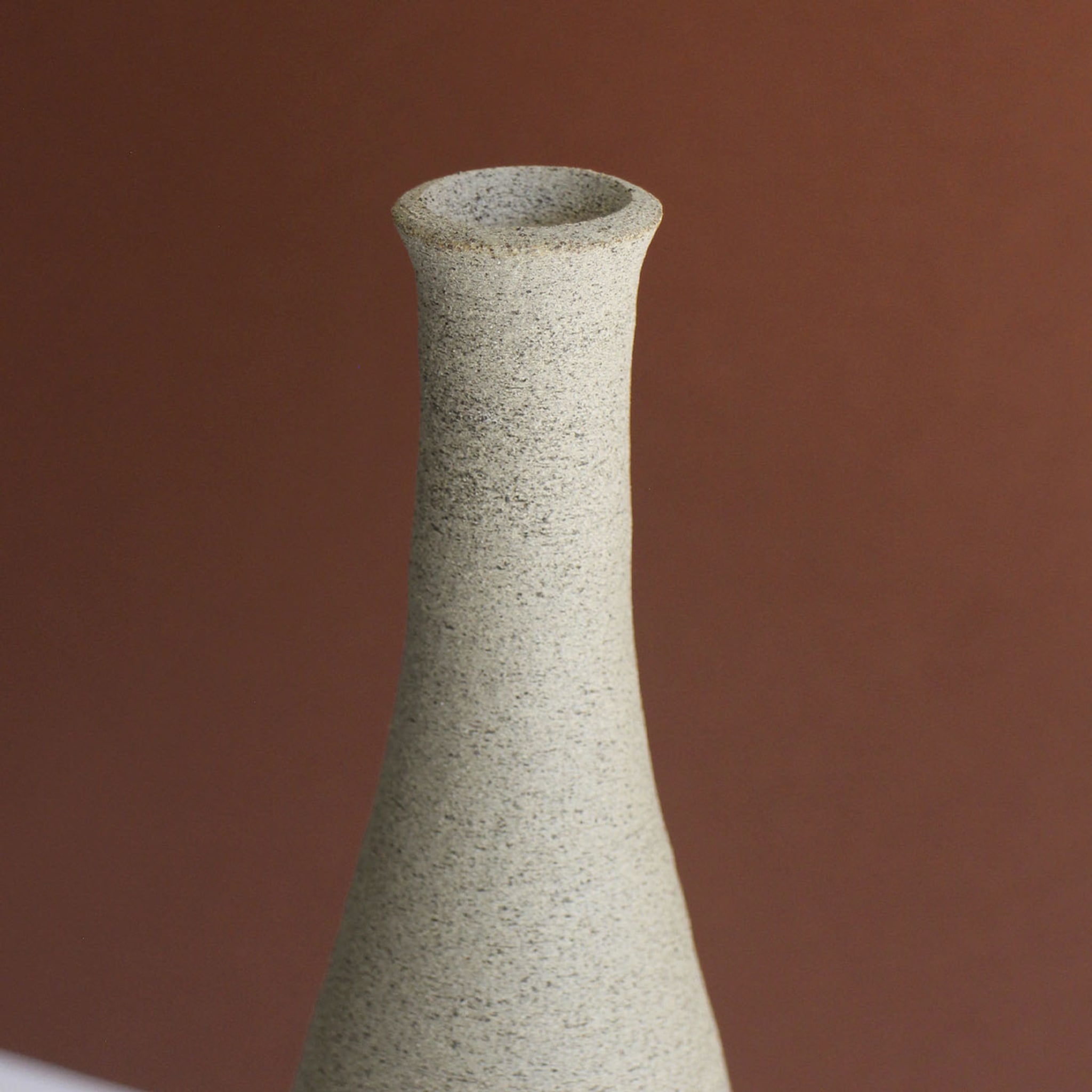 Tapered Sand Decorative Vase - Alternative view 1