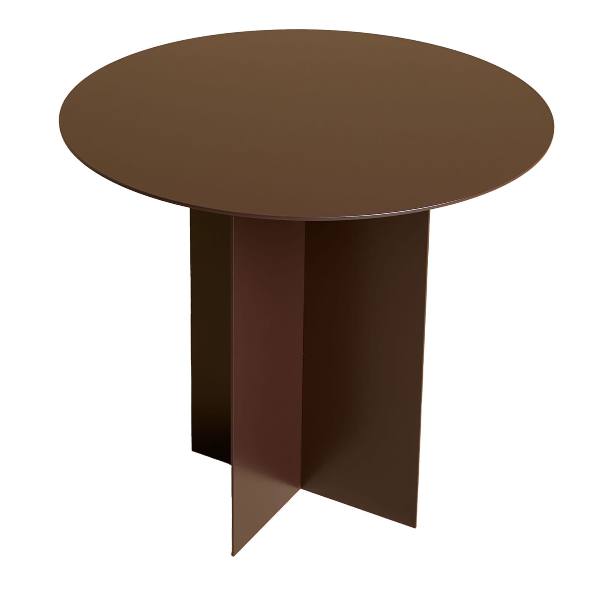 Tavolino Wake marrone cioccolato - Vista principale