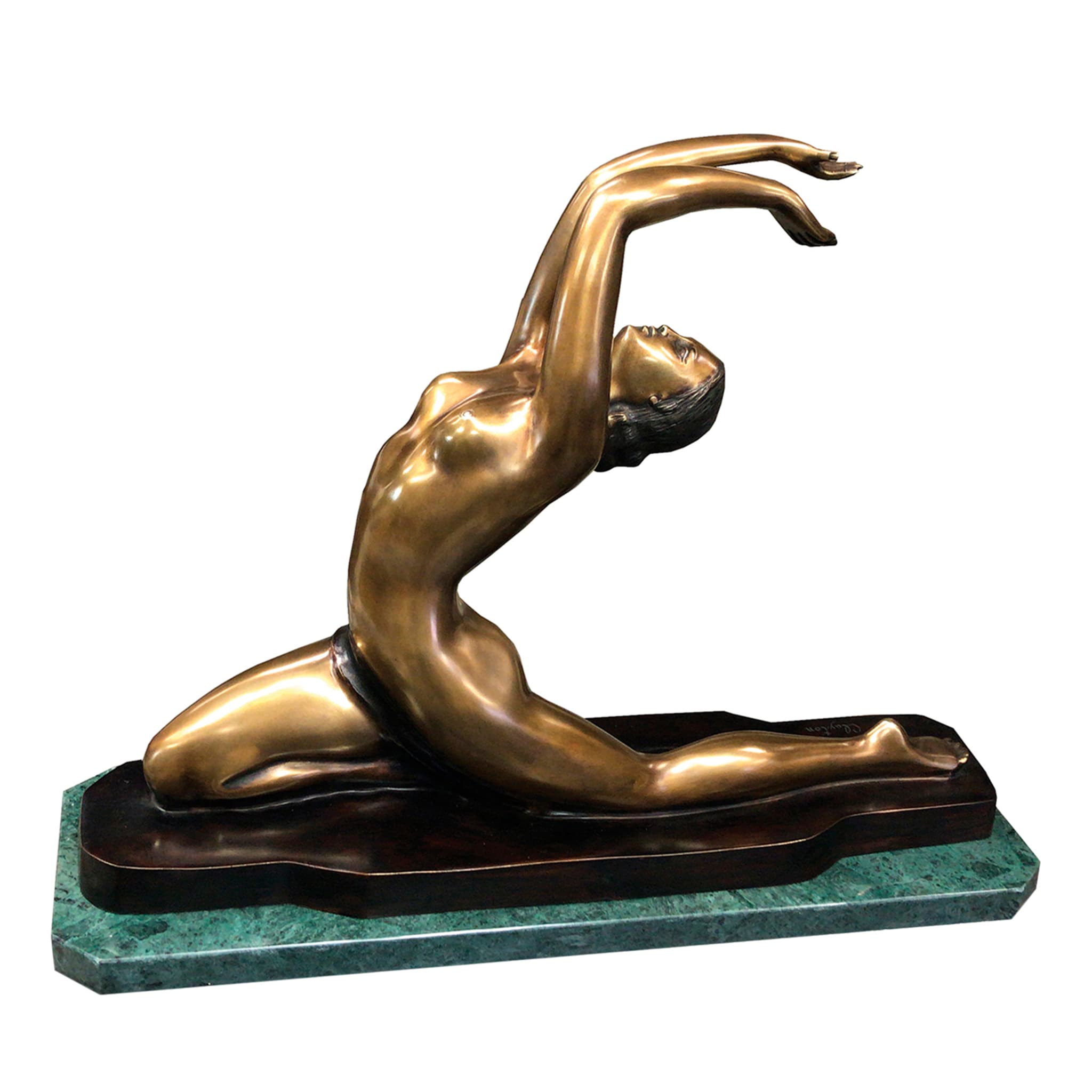 Ballerina Francese Skulptur - Hauptansicht