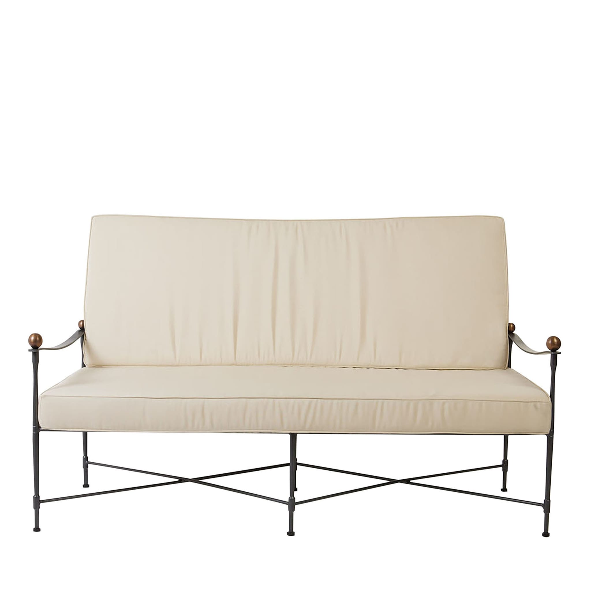 Crossweave Cushioned Reclining Outdoor Sofa - Main view