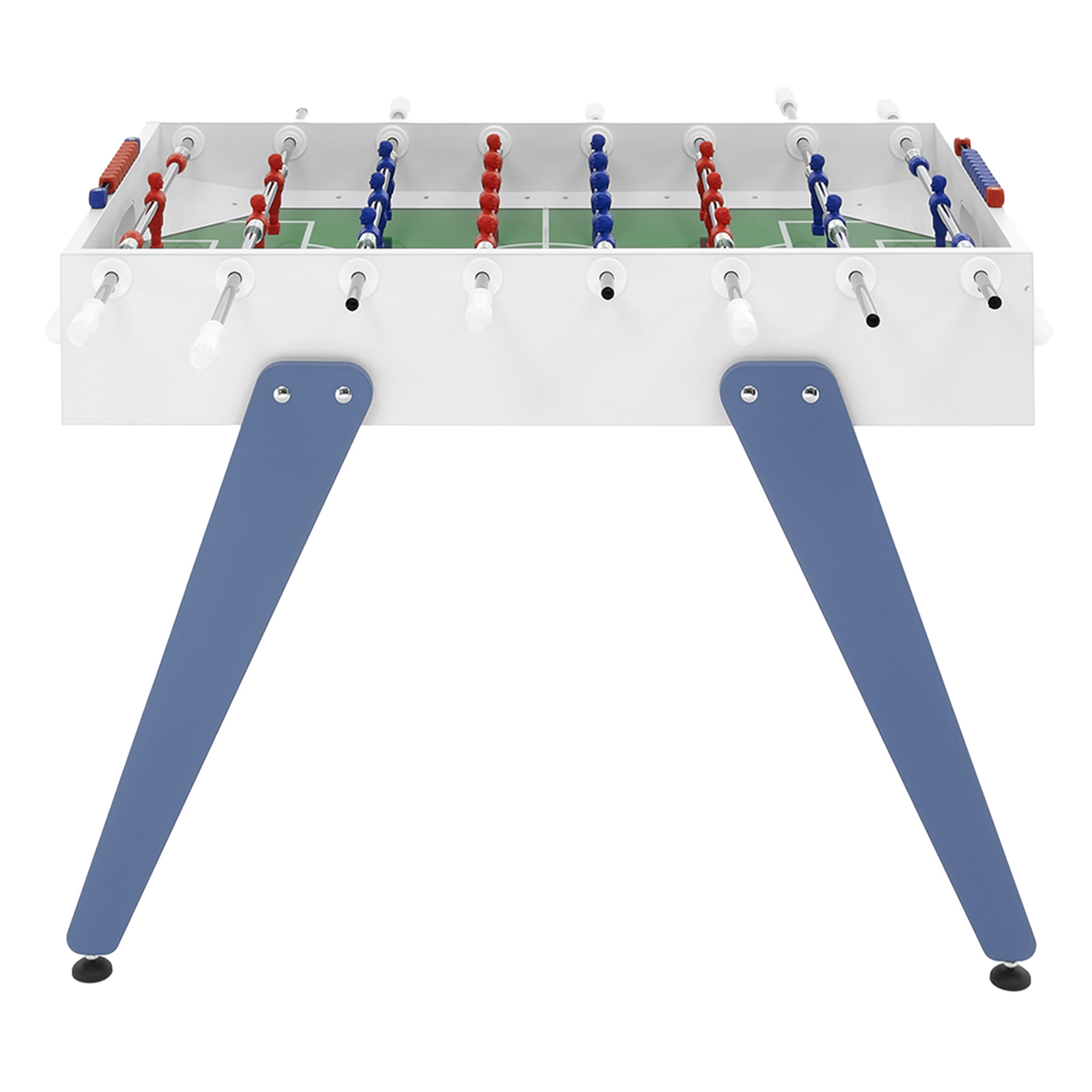 Cross White and Blue Foosball Table by Basaglia + Rota Nodari - Main view