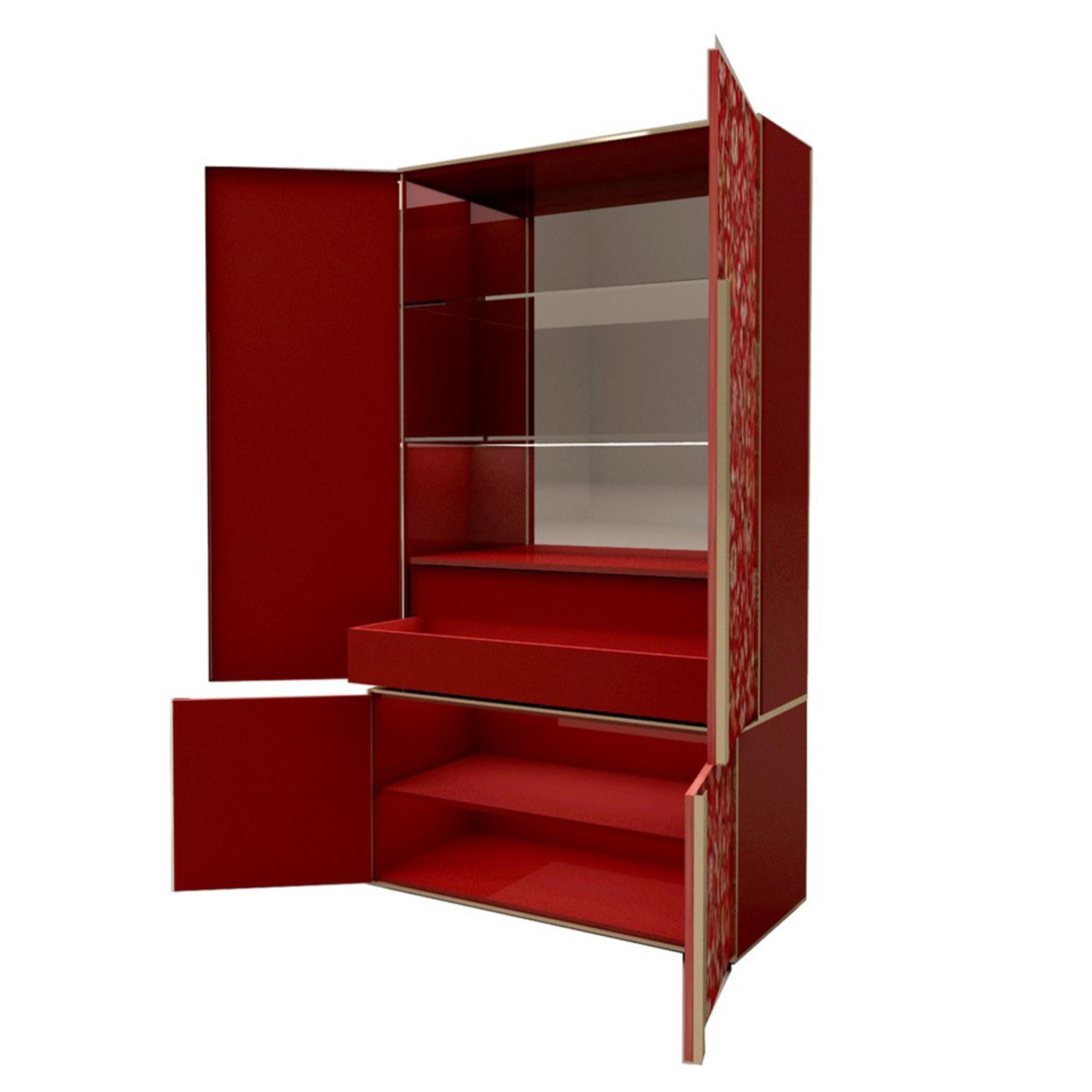 Rouge Rouge Tall Cabinet - Alternative view 1