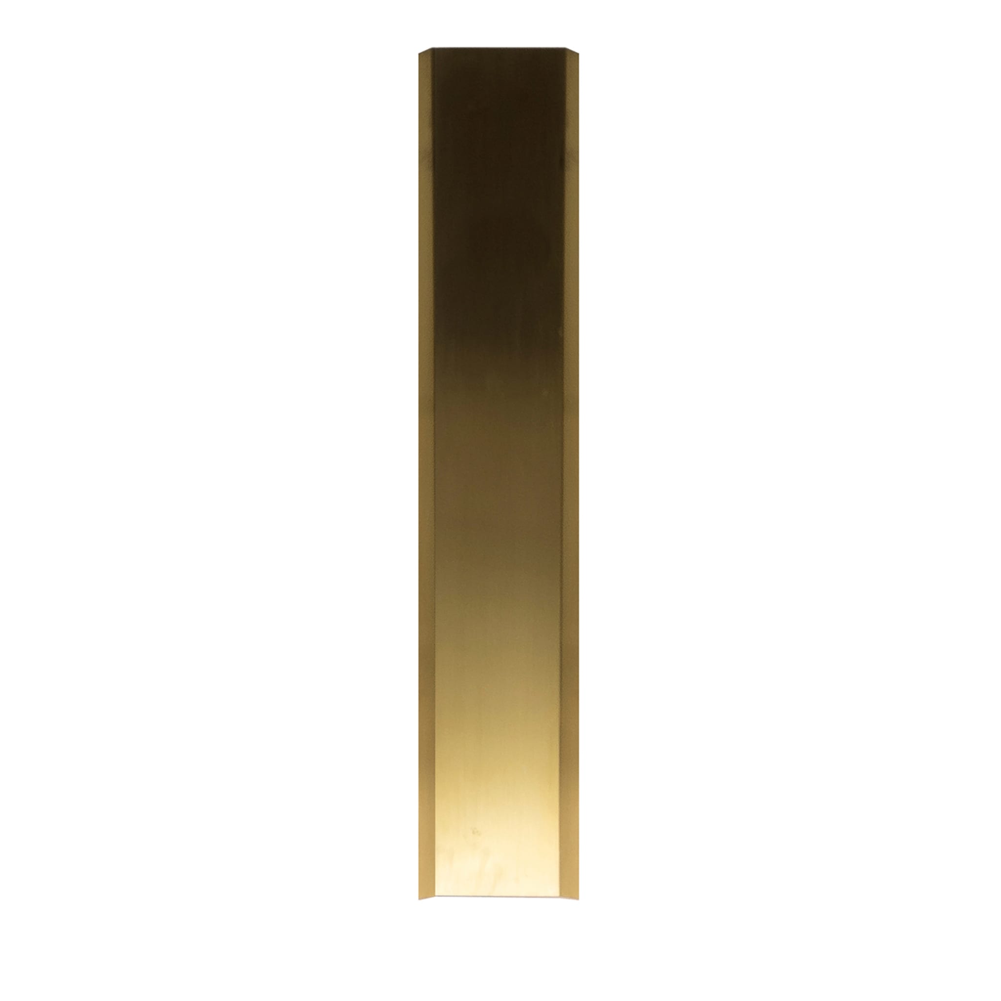 Brushed Brass-Finished Aluminum Wall Lamp - Main view