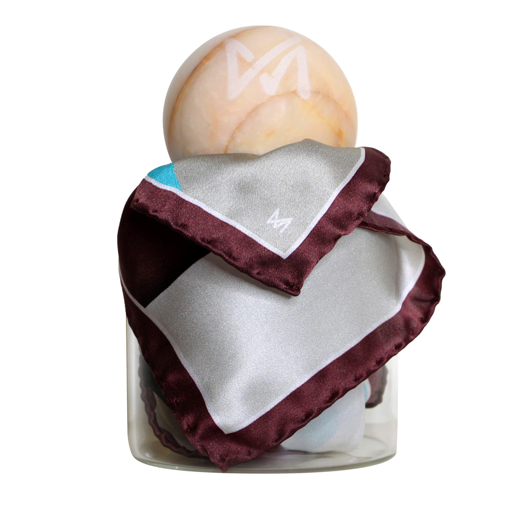 Arte In Seta Via Roma Silk Pocket Square - Main view