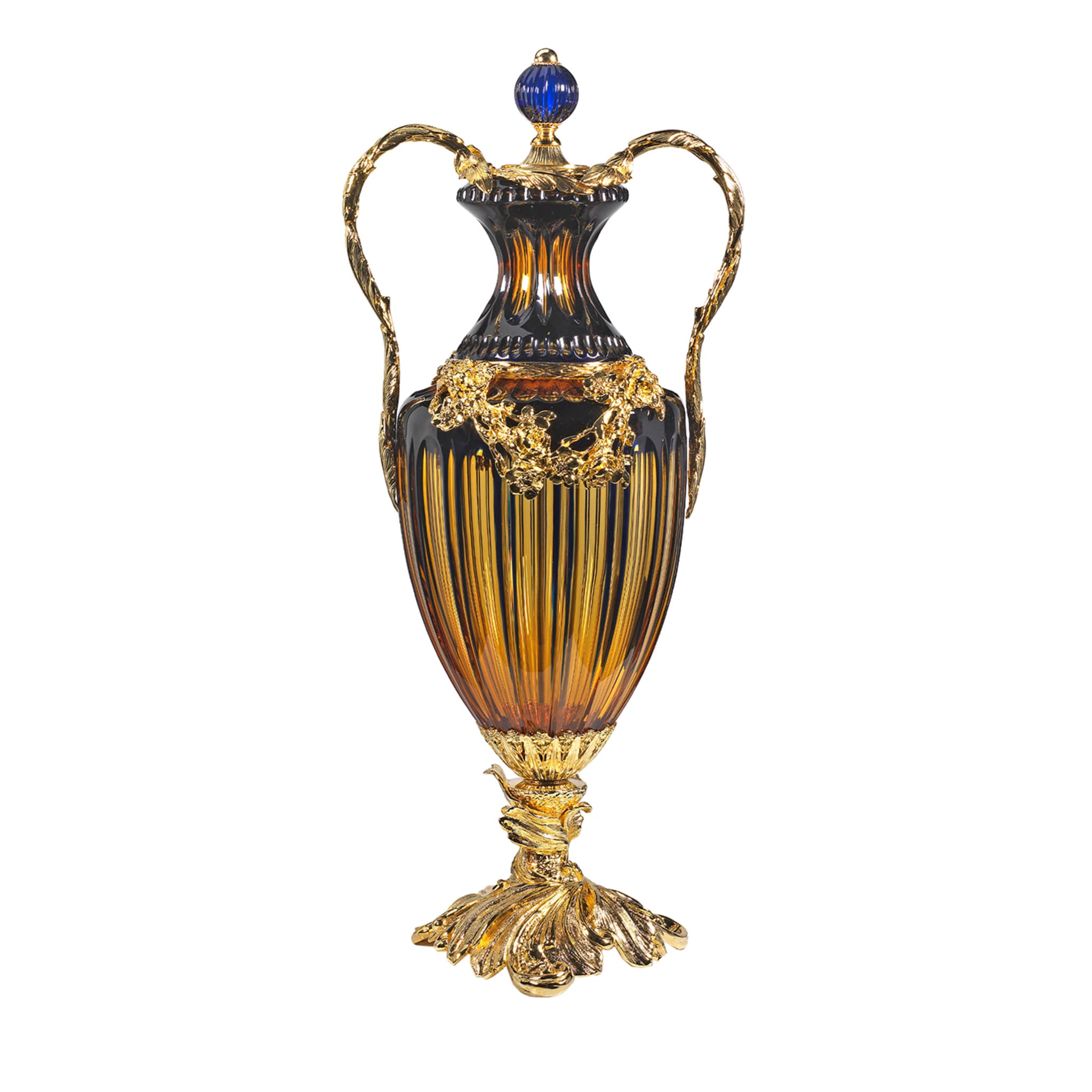 Bronze and Crystal Potiche with Loaded Details - Main view