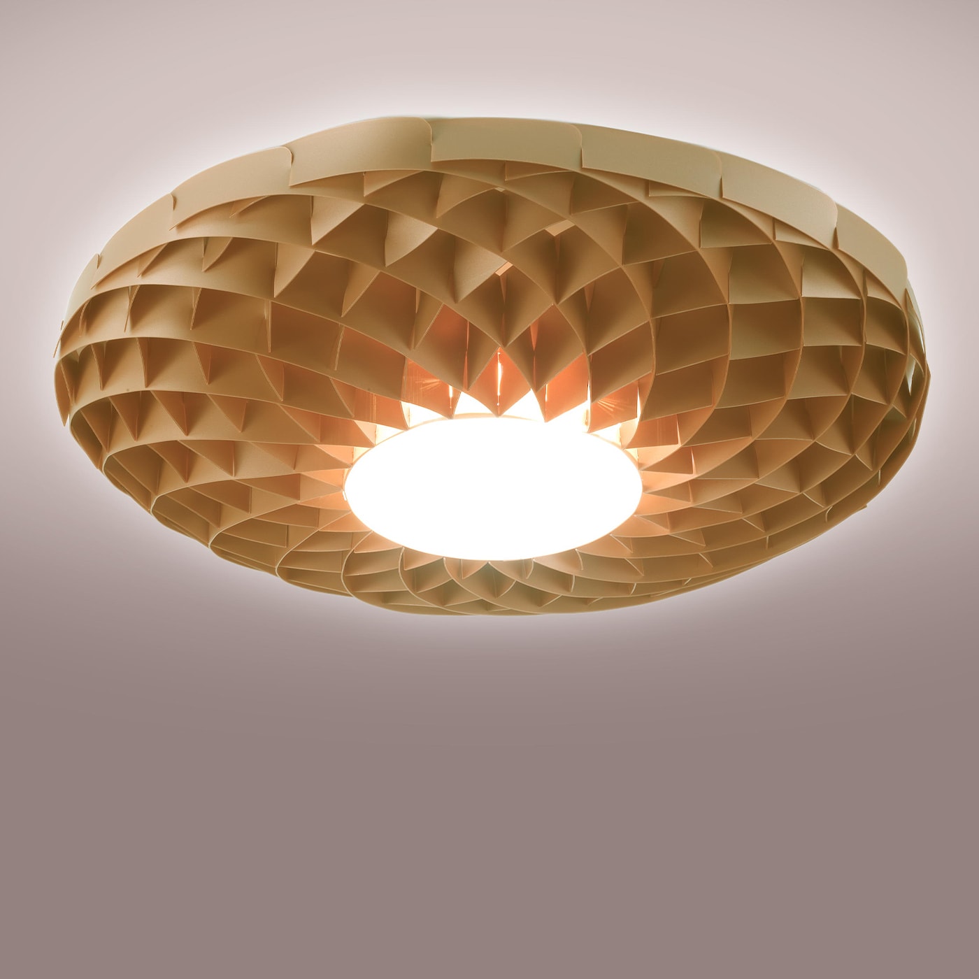 Dalia Gold Ceiling Lamp - Linea Zero