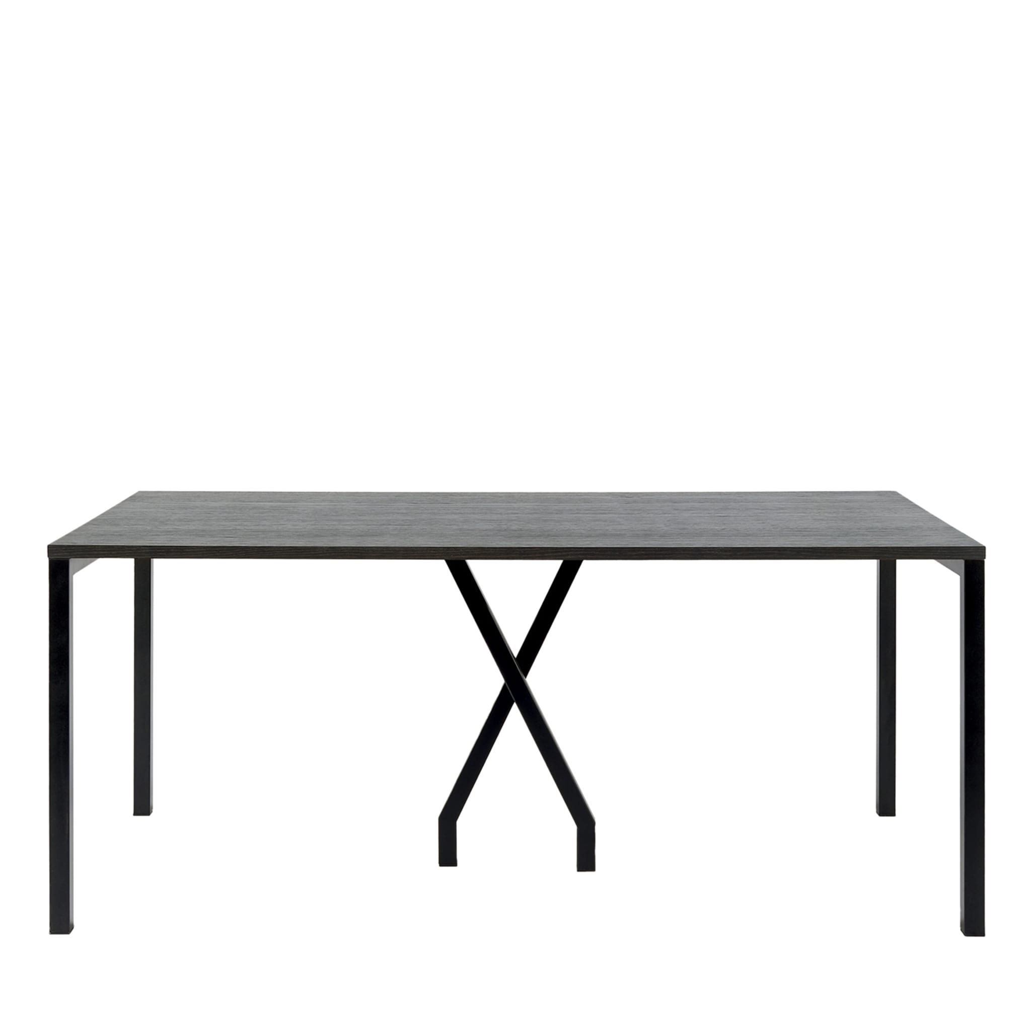 Table rectangulaire noire Cavalletta par Studiocharlie - Vue principale