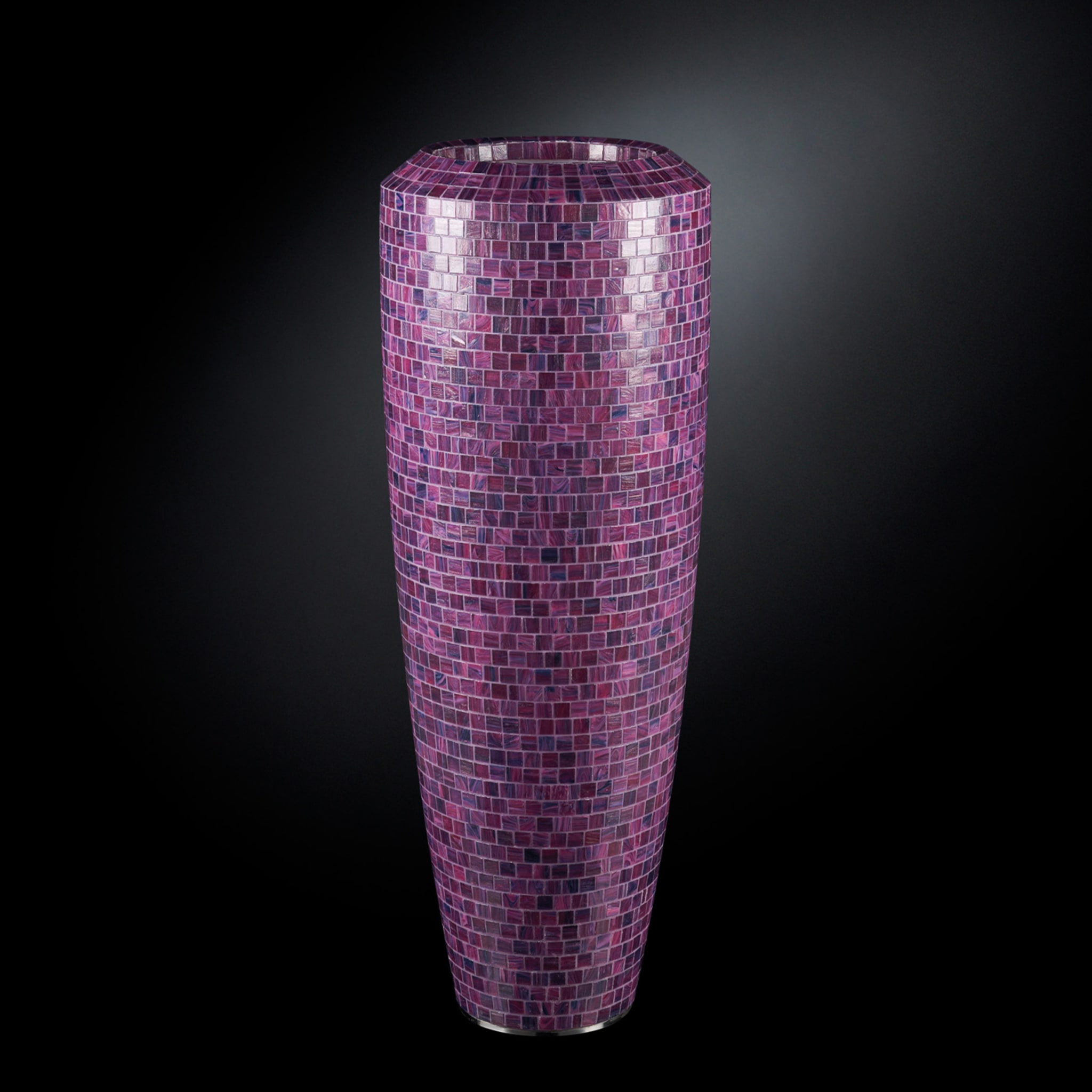 Obice Bisazza Mosaic Purple Decorative Vase - Alternative view 1