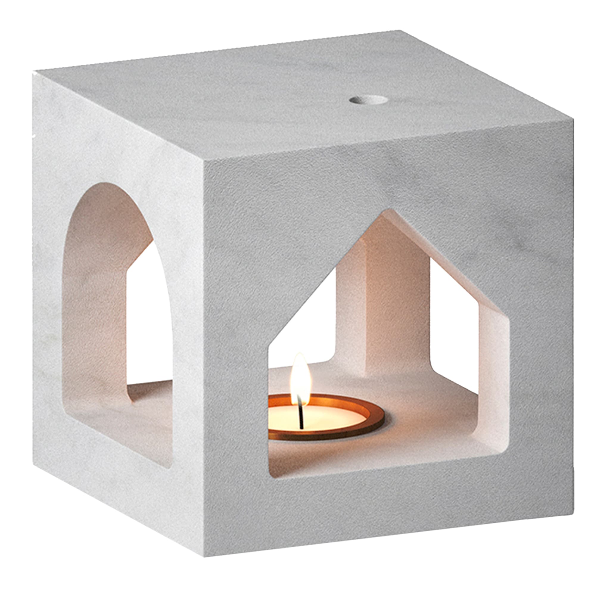 The Village - MA House Carrara Candleholder by Kengo Kuma