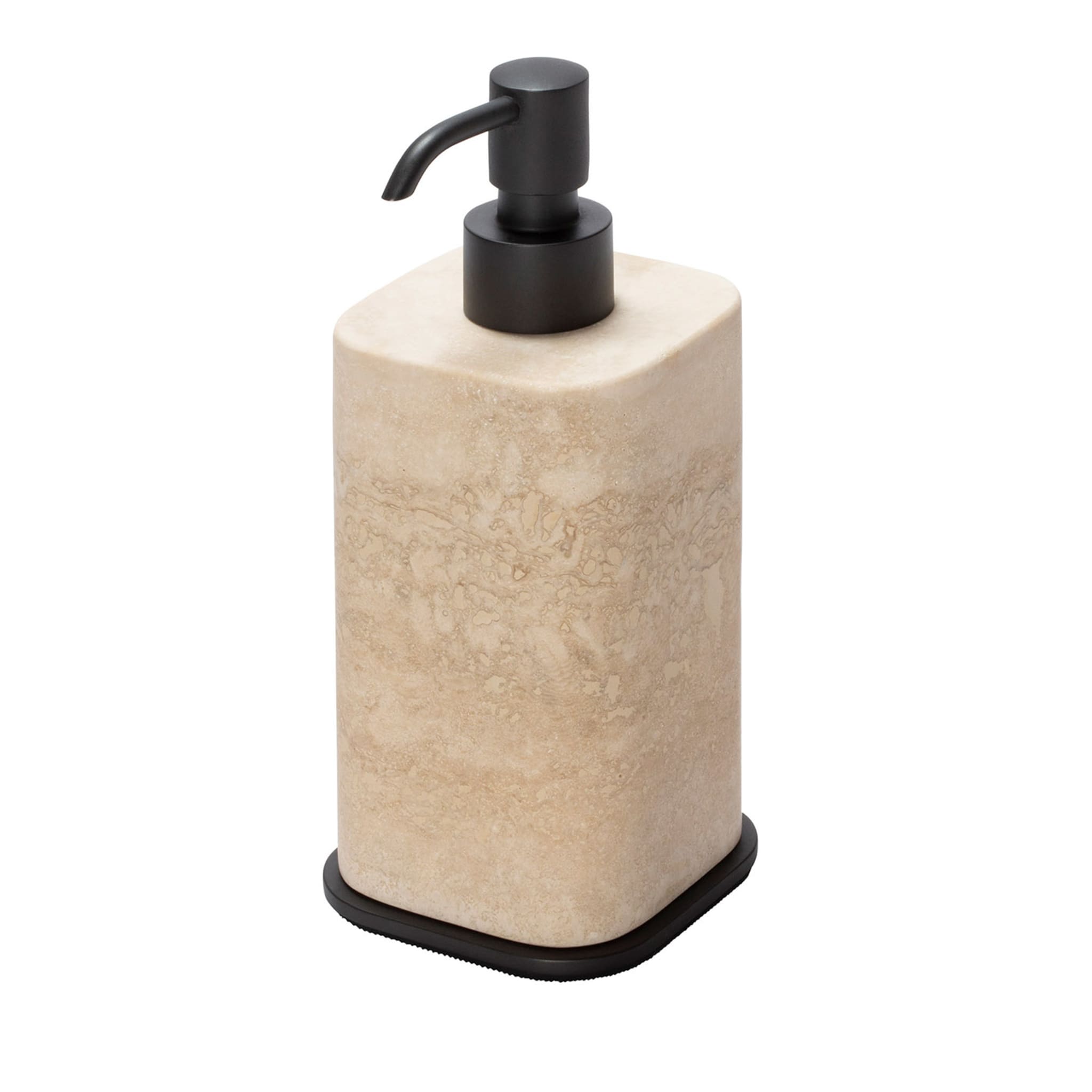 Distributeur de savon en marbre Polo Beige - Vue principale