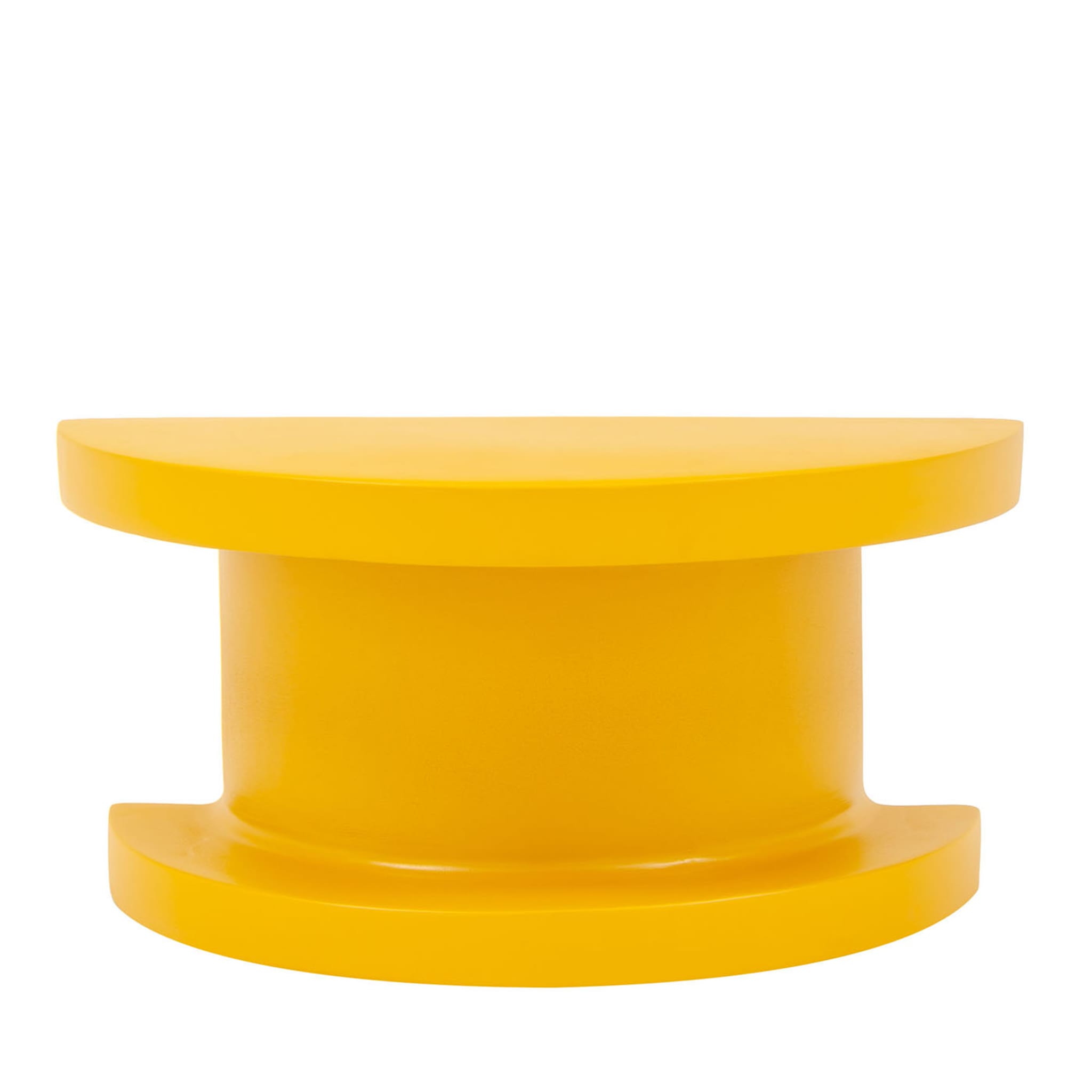 Tavolino giallo Slice - Vista principale