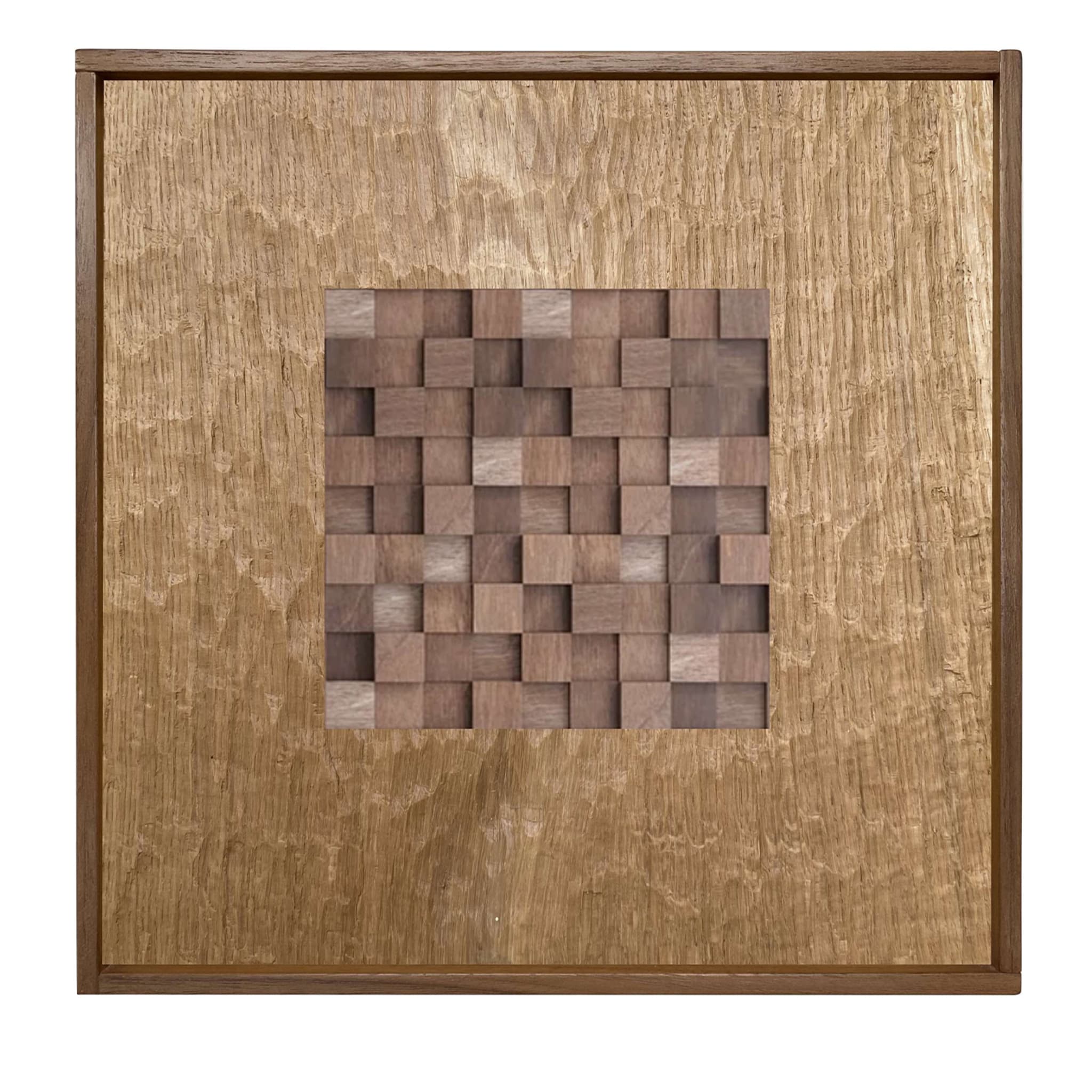 Manhattan Quadratisches Karo-Tablett von Meccani Studio - Alternative Ansicht 1
