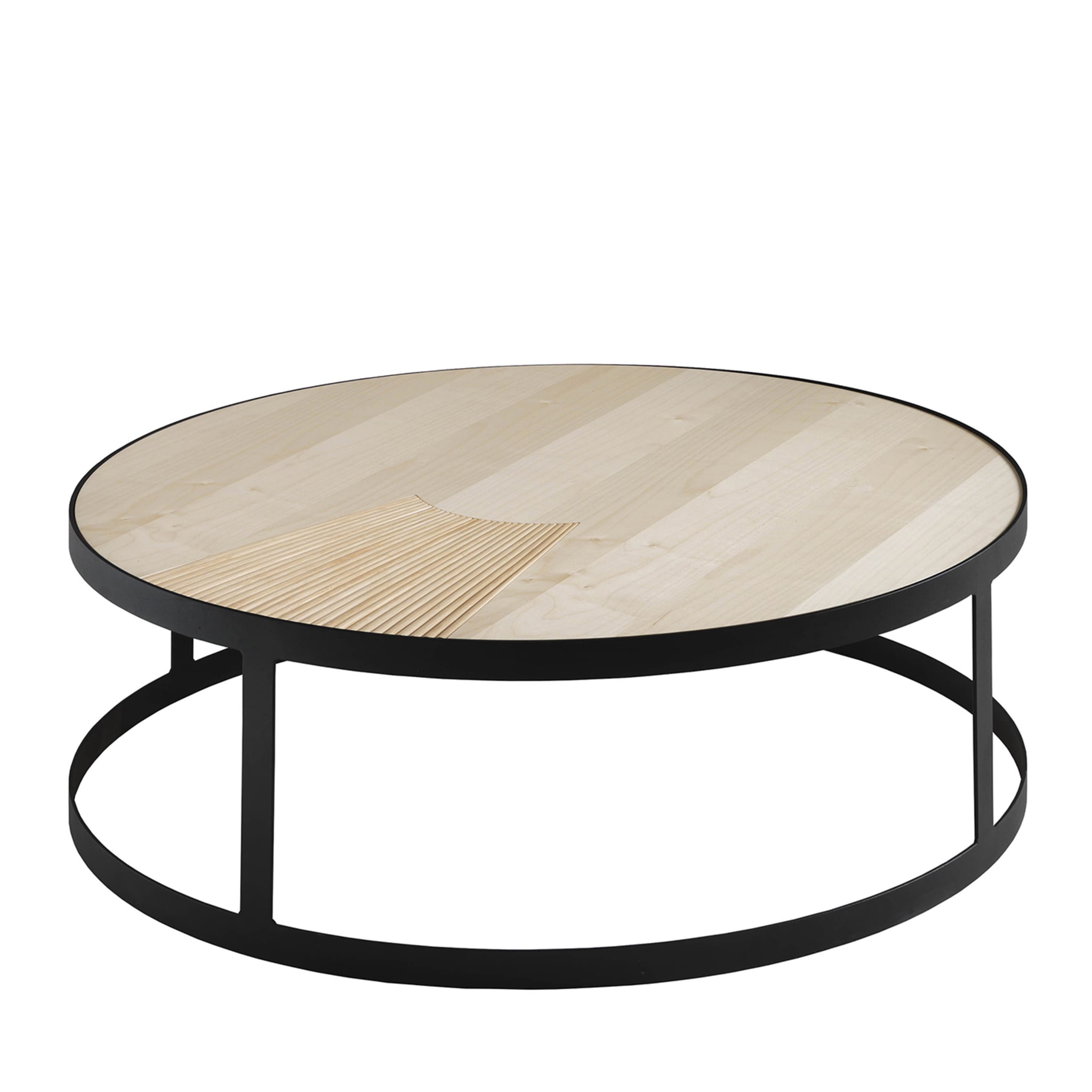 Bea Round Ash & Anthracite-Gray Coffee Tabe - Main view