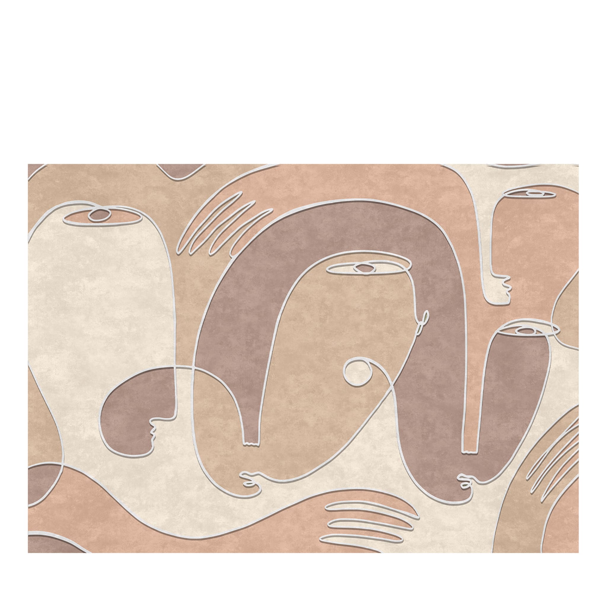 Oneline brown sugar textured wallpaper  - Main view