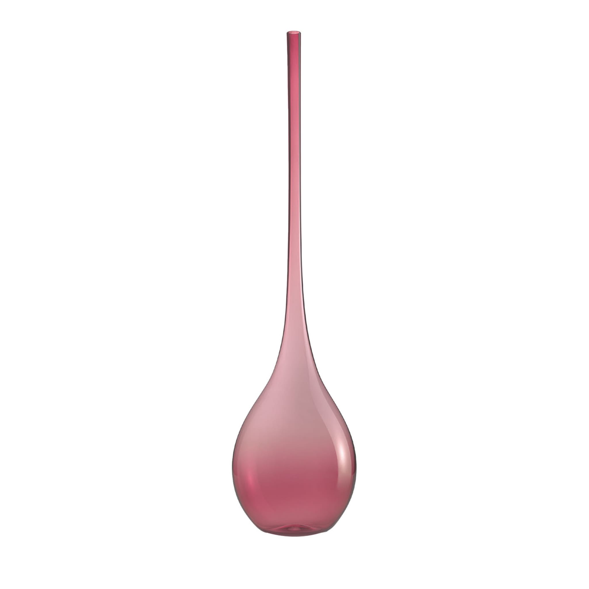Bolle Rubin-violette Tropfenform Vase - Hauptansicht