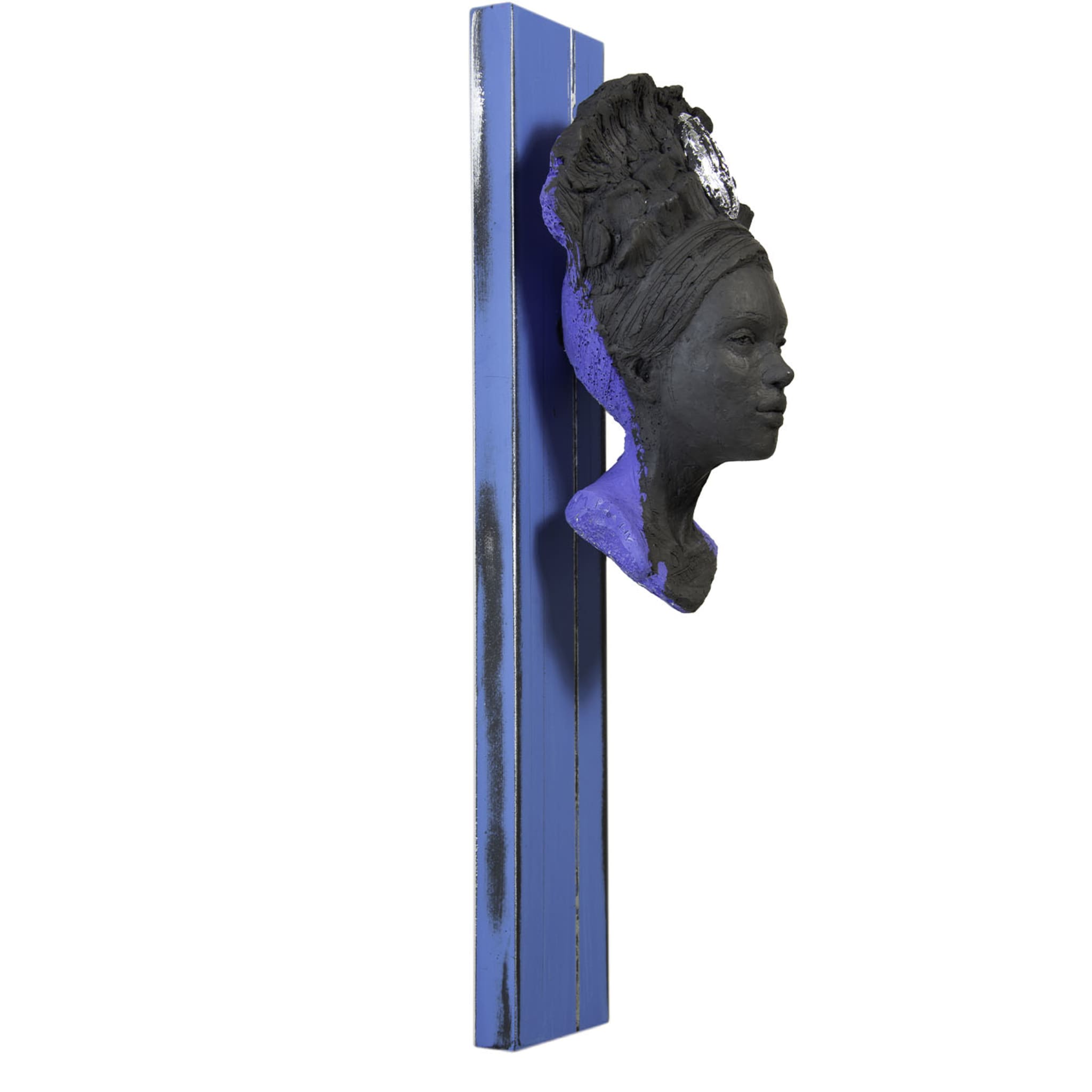 Matrilineare II Blue Sculpture - Alternative view 1