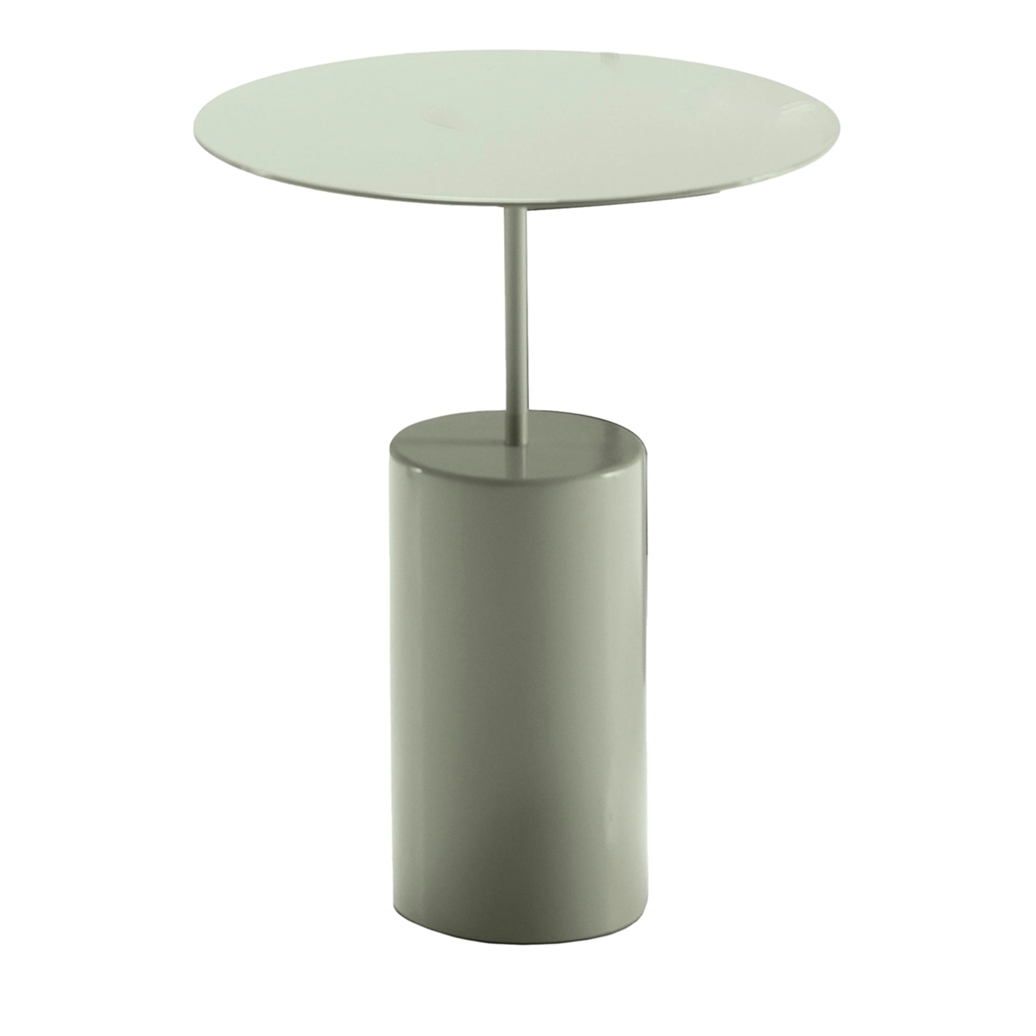Table d'appoint cocktail gris clair par Angeletti Ruzza - Vue principale
