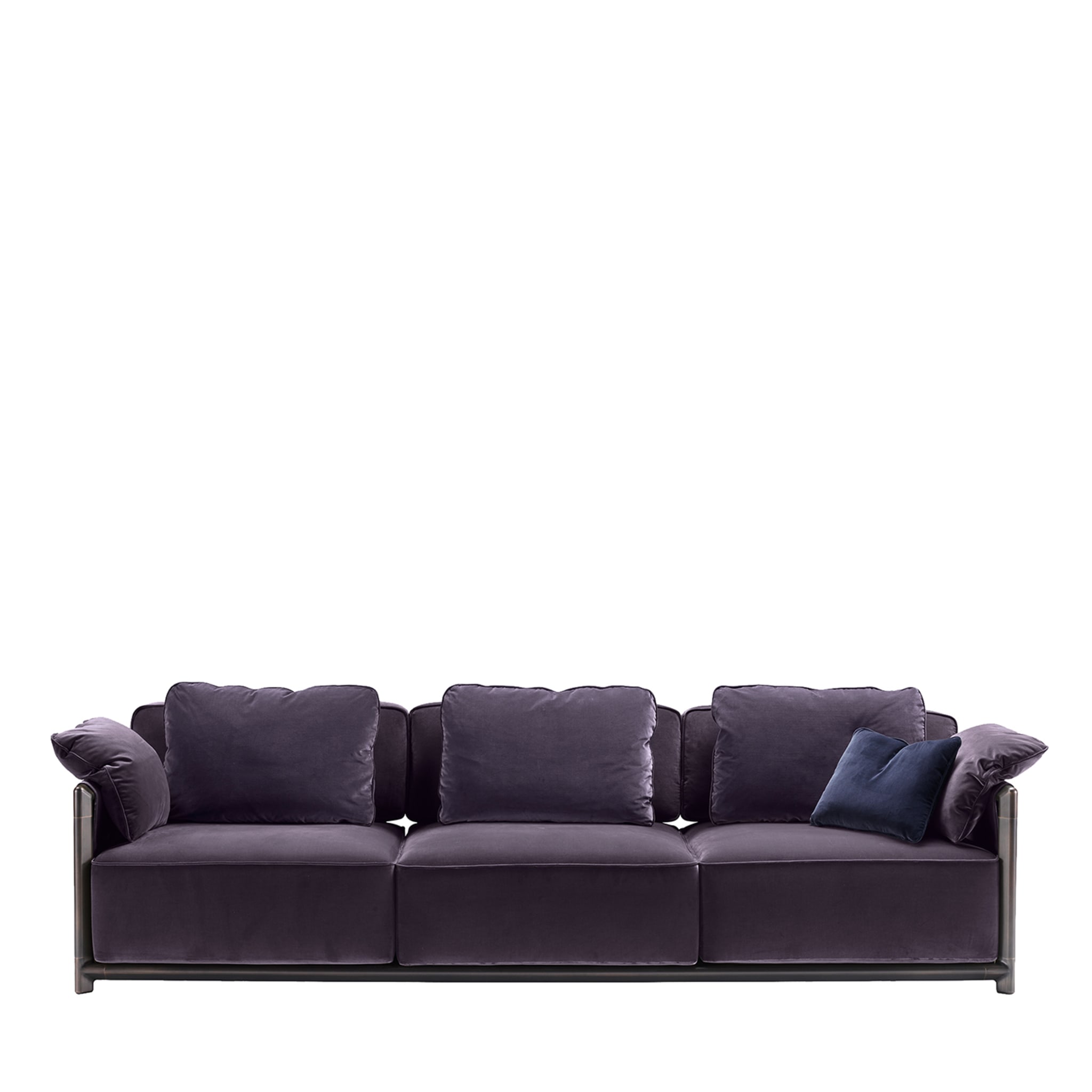 Dodo Purple Sofa by Stefano Giovannoni - Main view