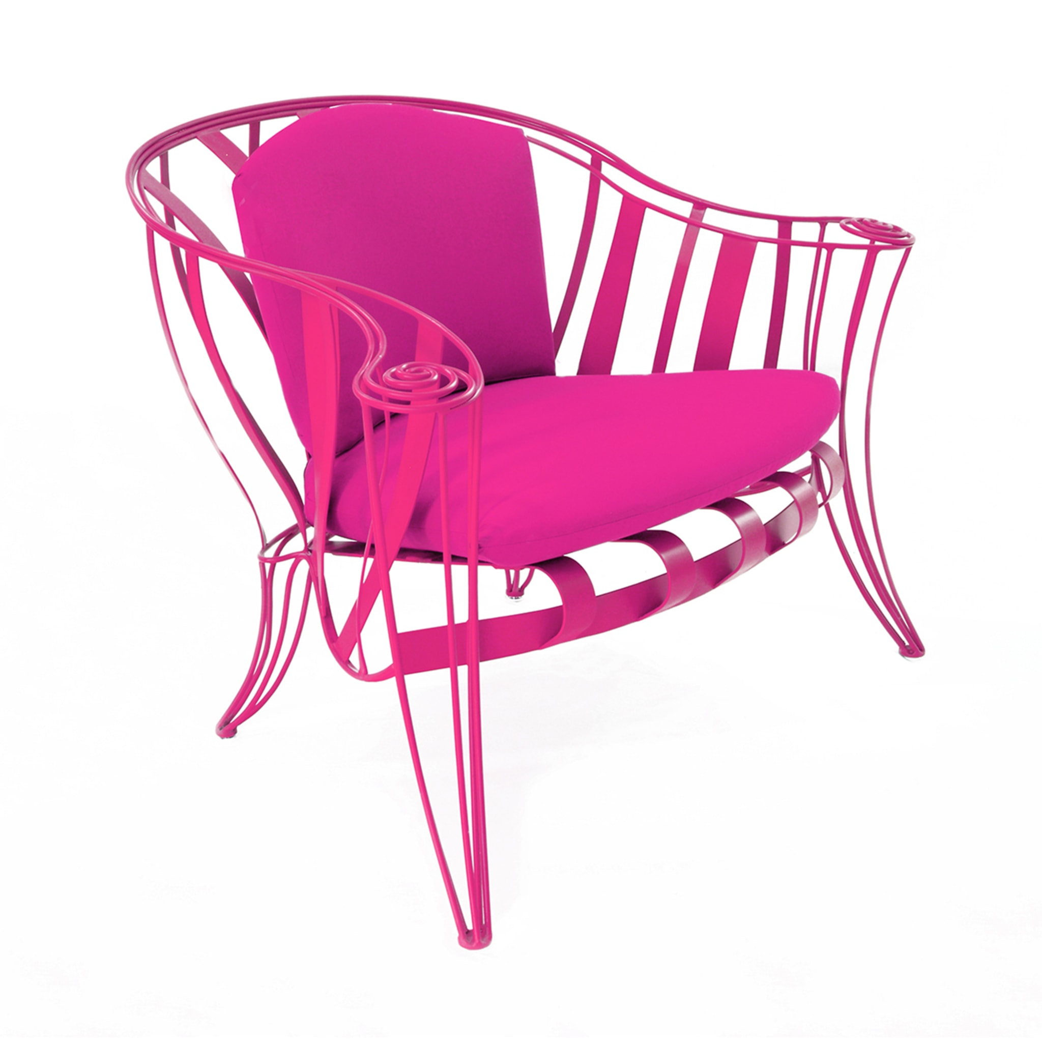 Pink Opus Garden Armchair By Carlo Rampazzi - Alternative view 1
