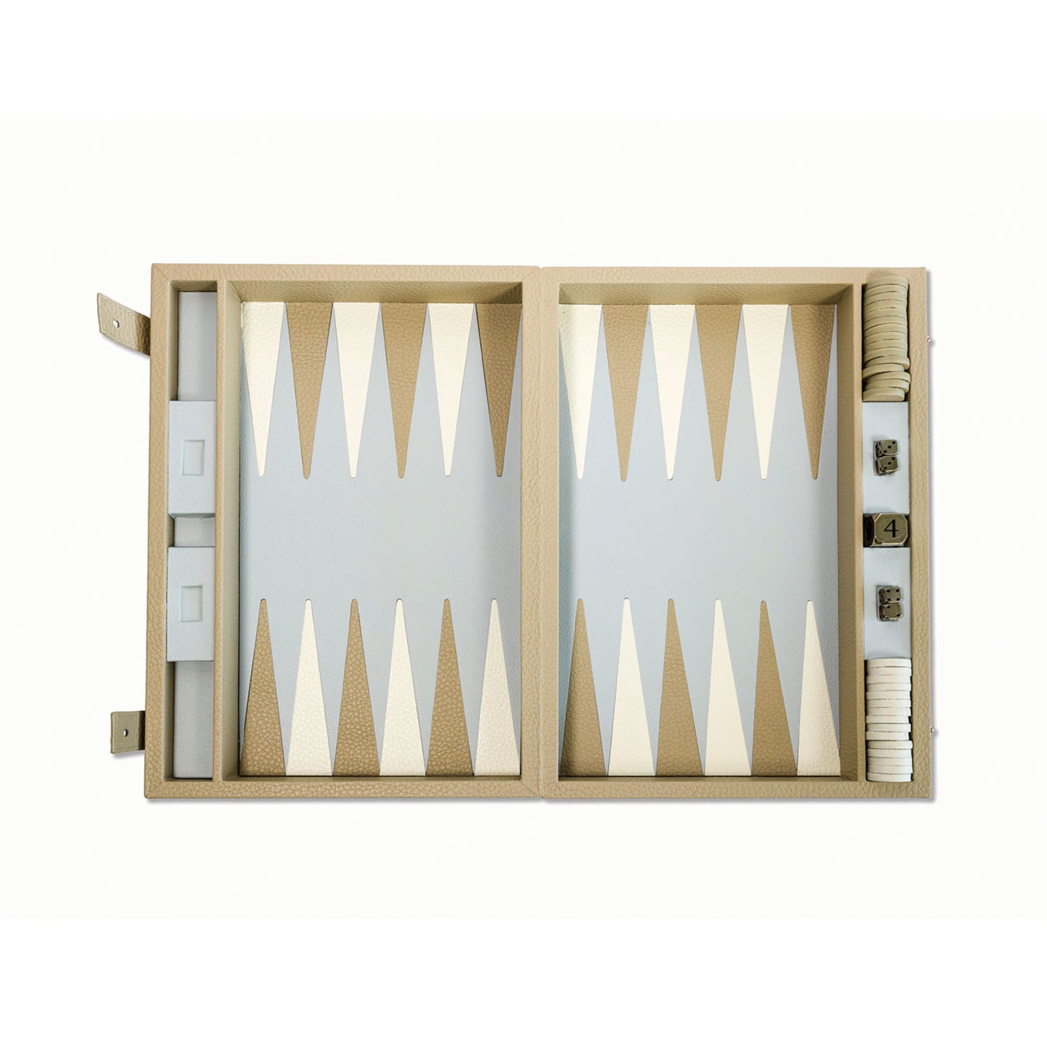 Gioco in scatola Backgammon beige - Vista alternativa 2