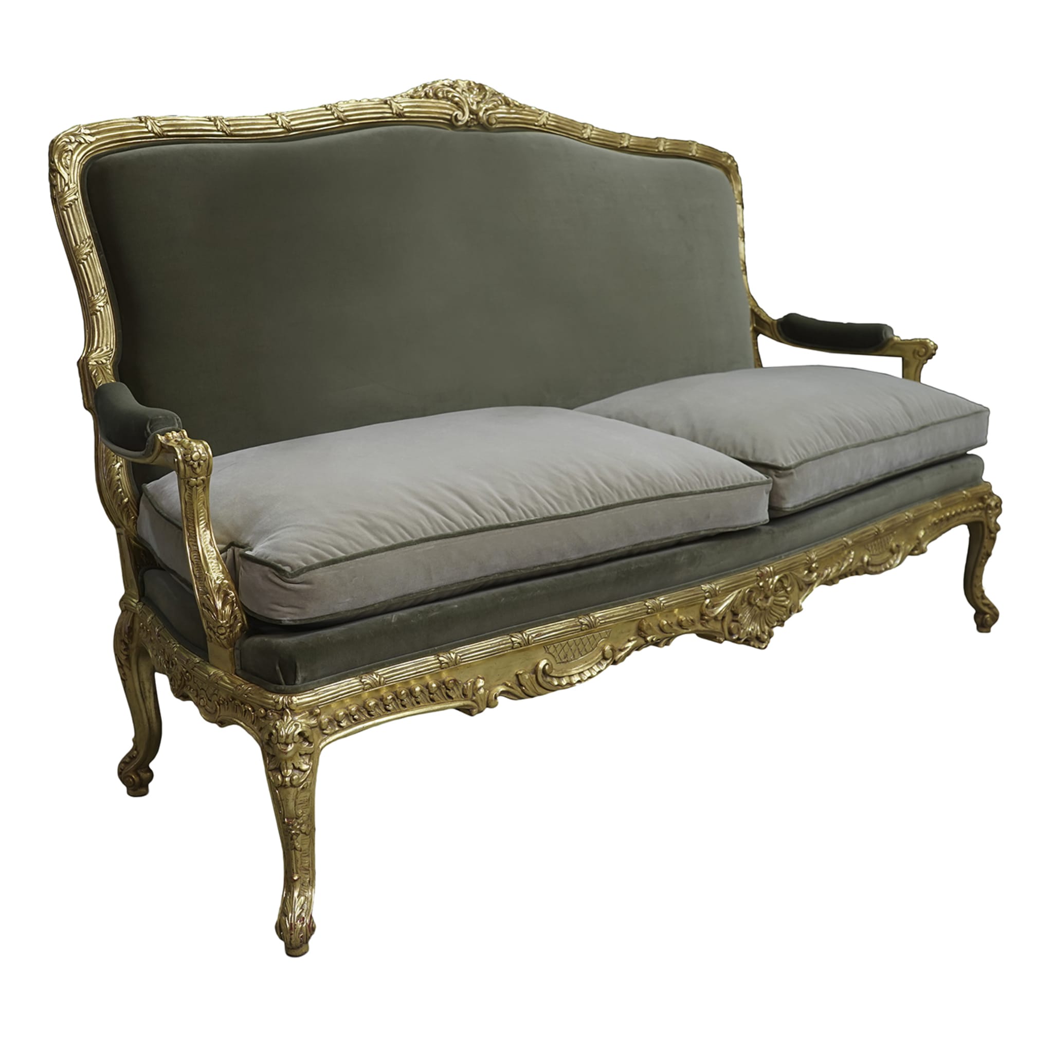 FRENCH TRANSITIONAL STYLE SOFA - Main view